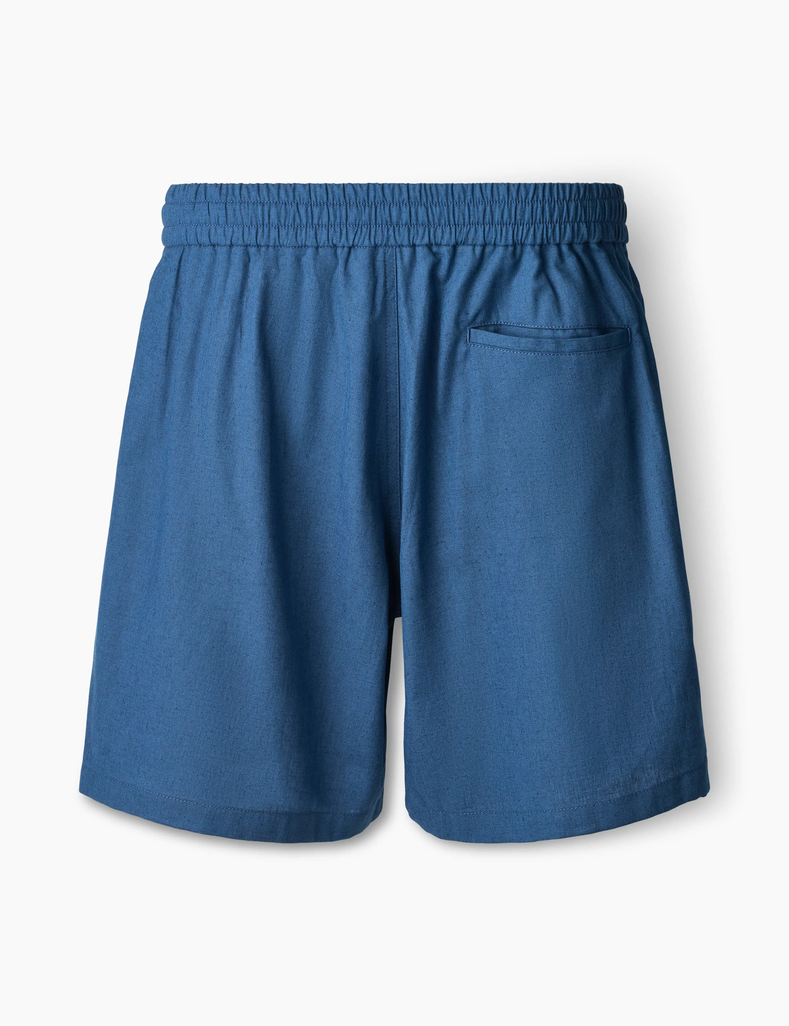 SERENE LINEN SHORTS - BLUE sold by Foret product image thumbnail 2