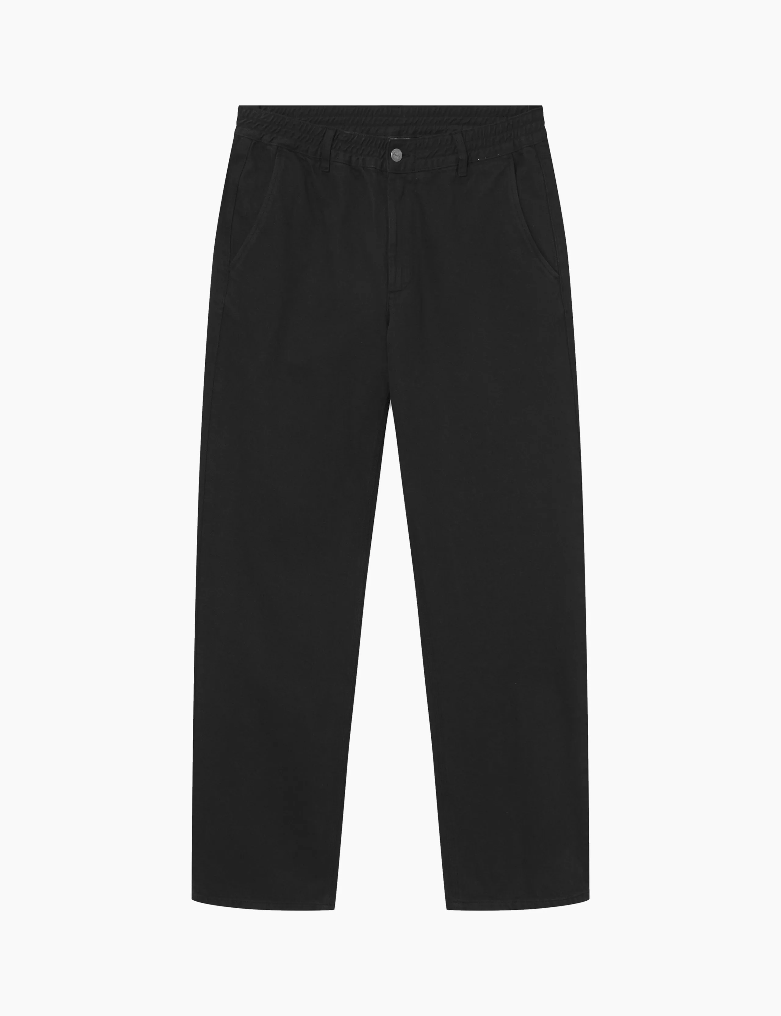 CLAY TWILL PANTS - BLACK sold by Foret