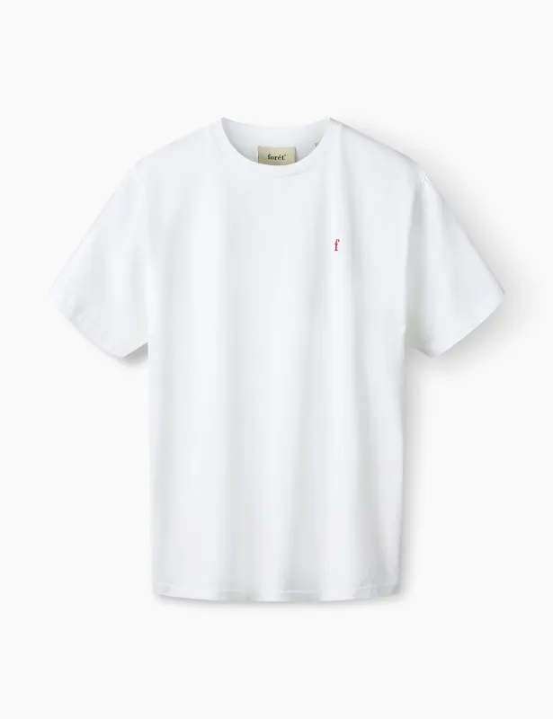 POINT T-SHIRT - WHITE made by Foret