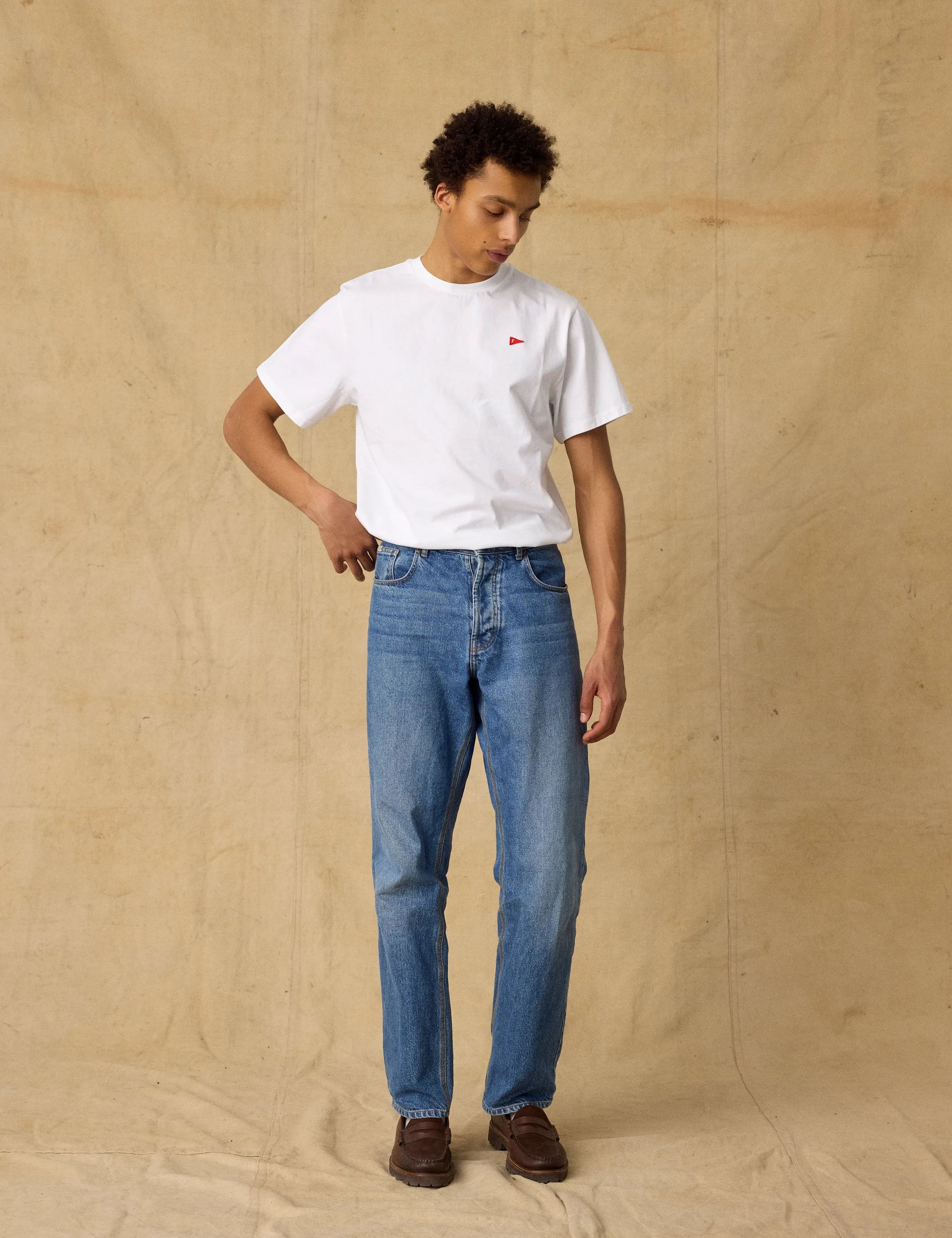 FLAG T-SHIRT - WHITE sold by Foret product image thumbnail 4