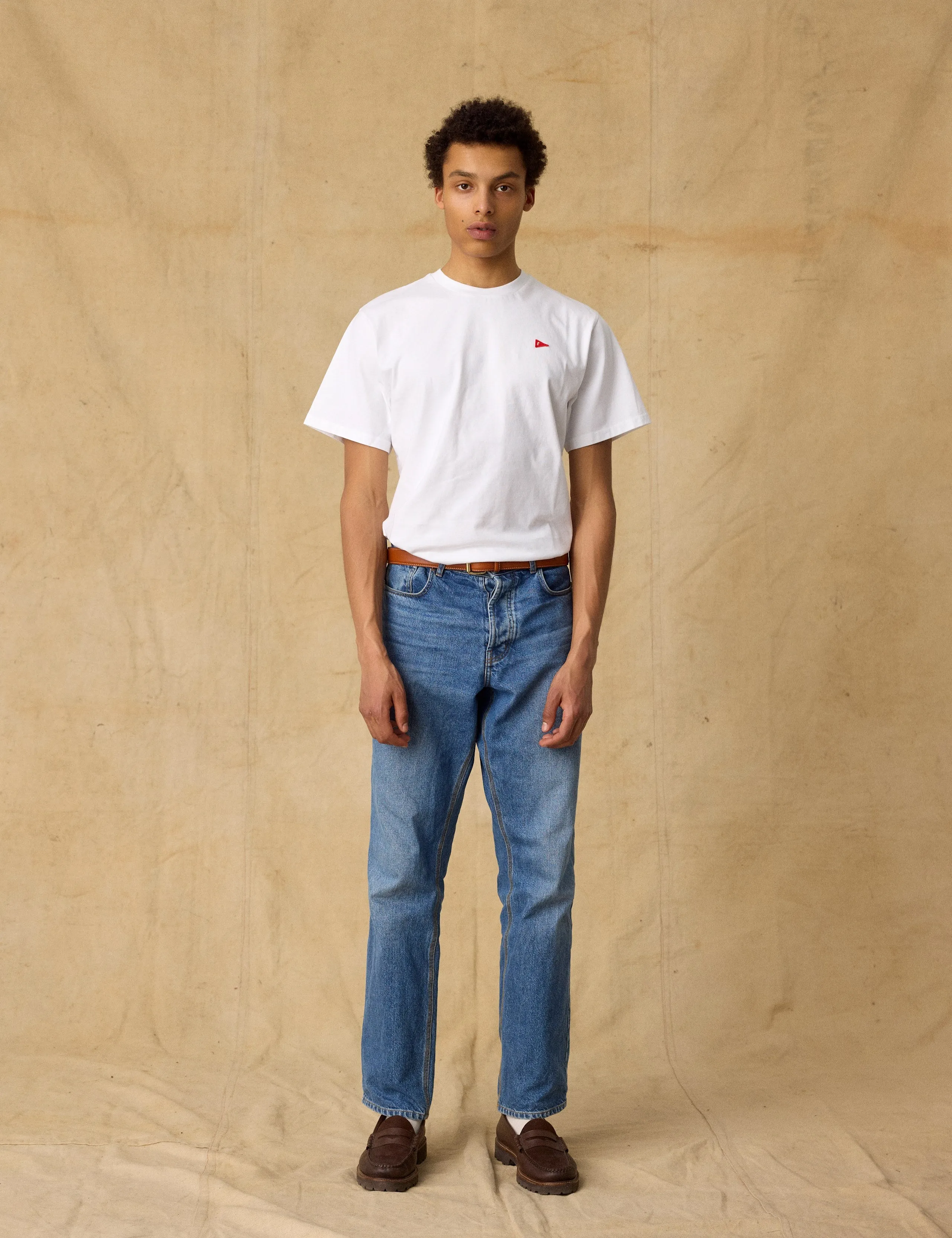 FLAG T-SHIRT - WHITE sold by Foret product image thumbnail 5