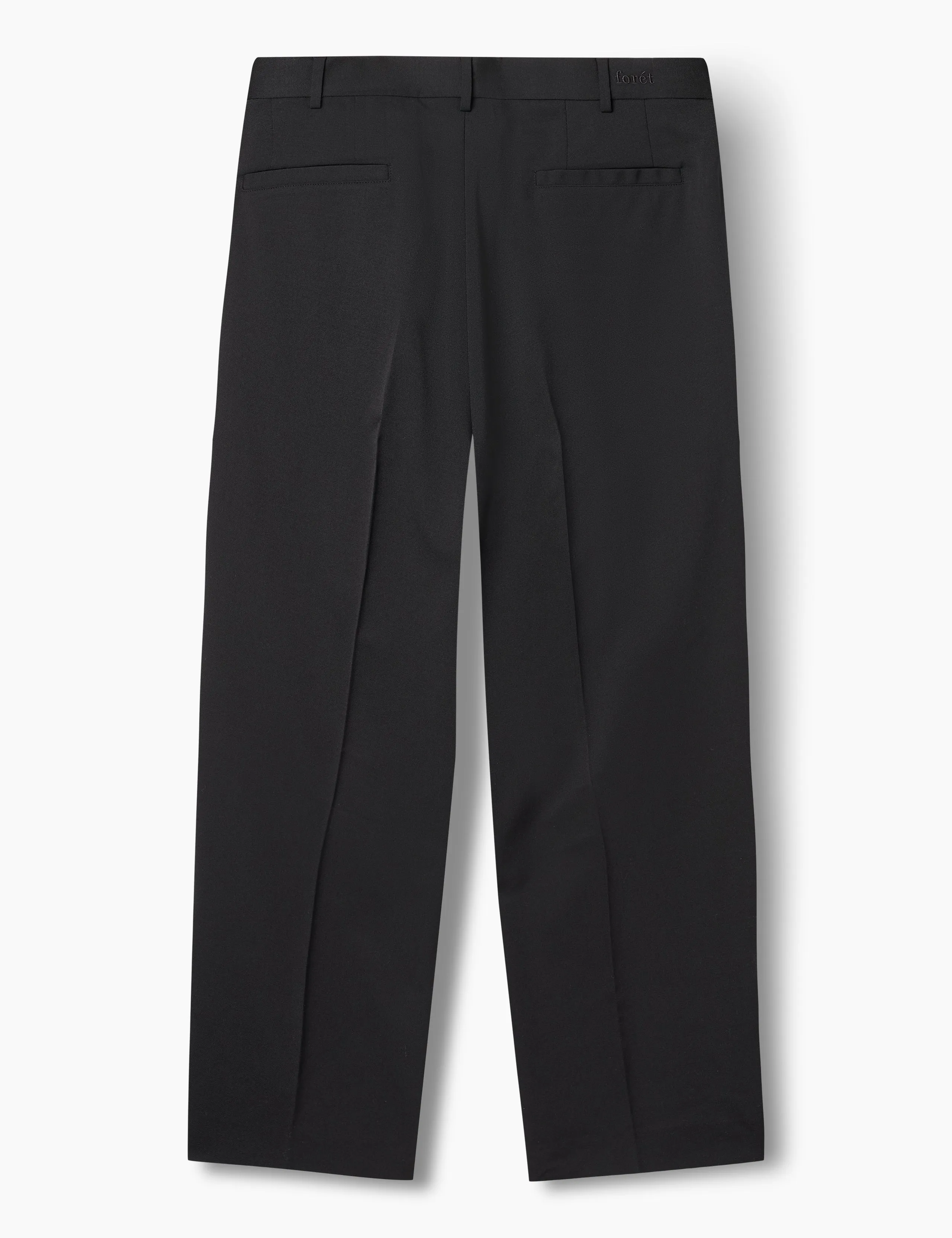 WRITER WOOL PANTS - BLACK sold by Foret product image thumbnail 3