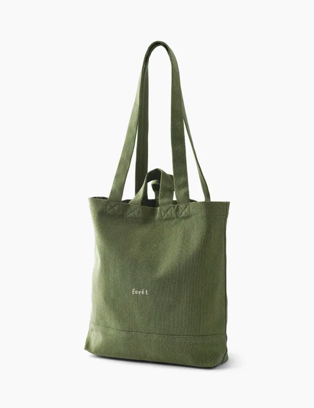 FORÉT TOTE BAG - GREEN sold by Foret