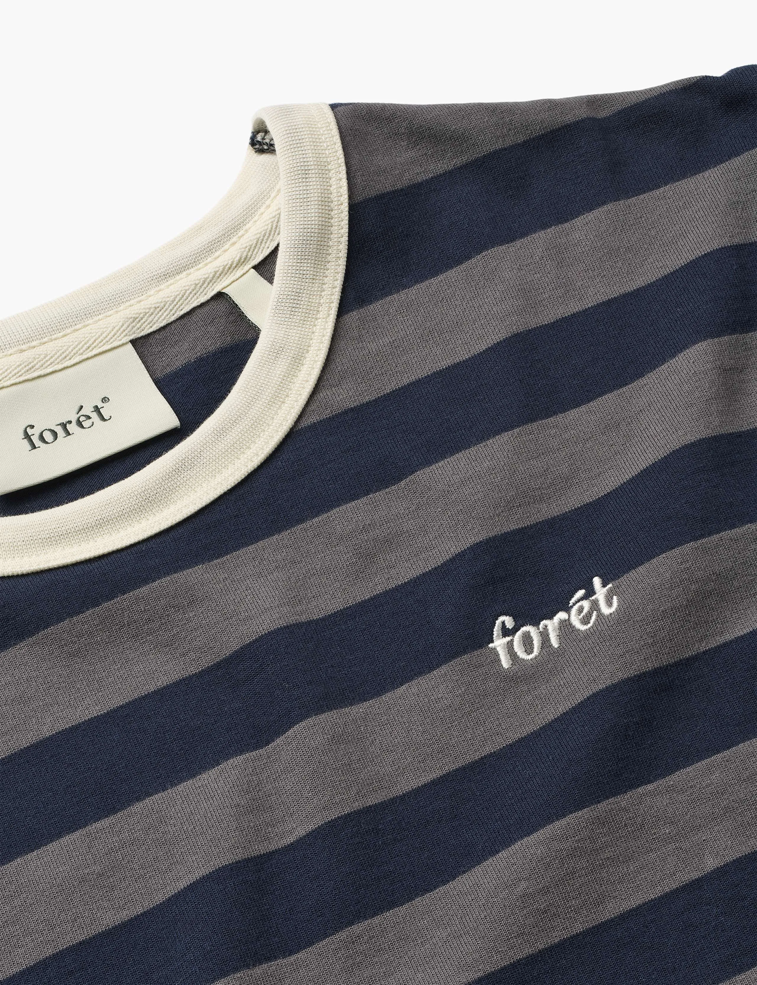RAY LONGSLEEVE - NAVY/DARK GREY sold by Foret product image thumbnail 3