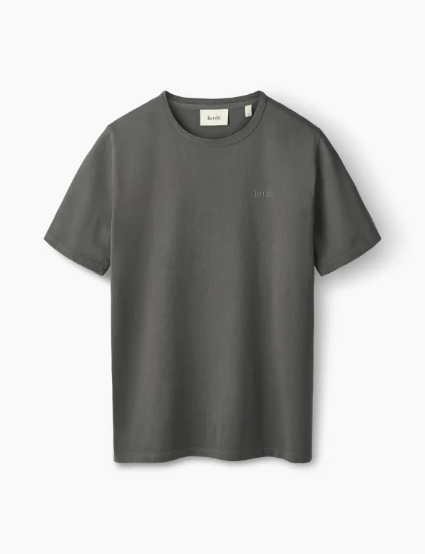 OAK T-SHIRT - DARK GREY sold by Foret