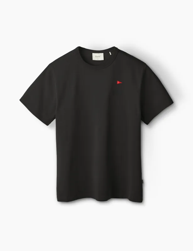 FLAG T-SHIRT - BLACK sold by Foret