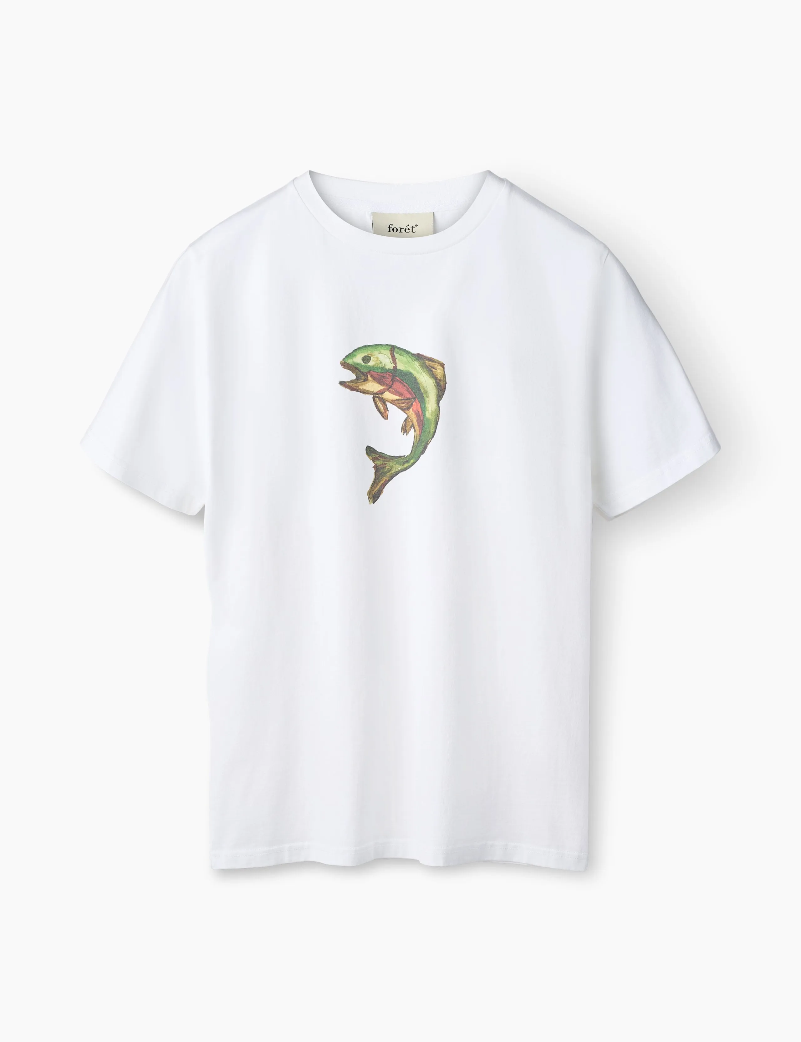 CATCH T-SHIRT - WHITE sold by Foret