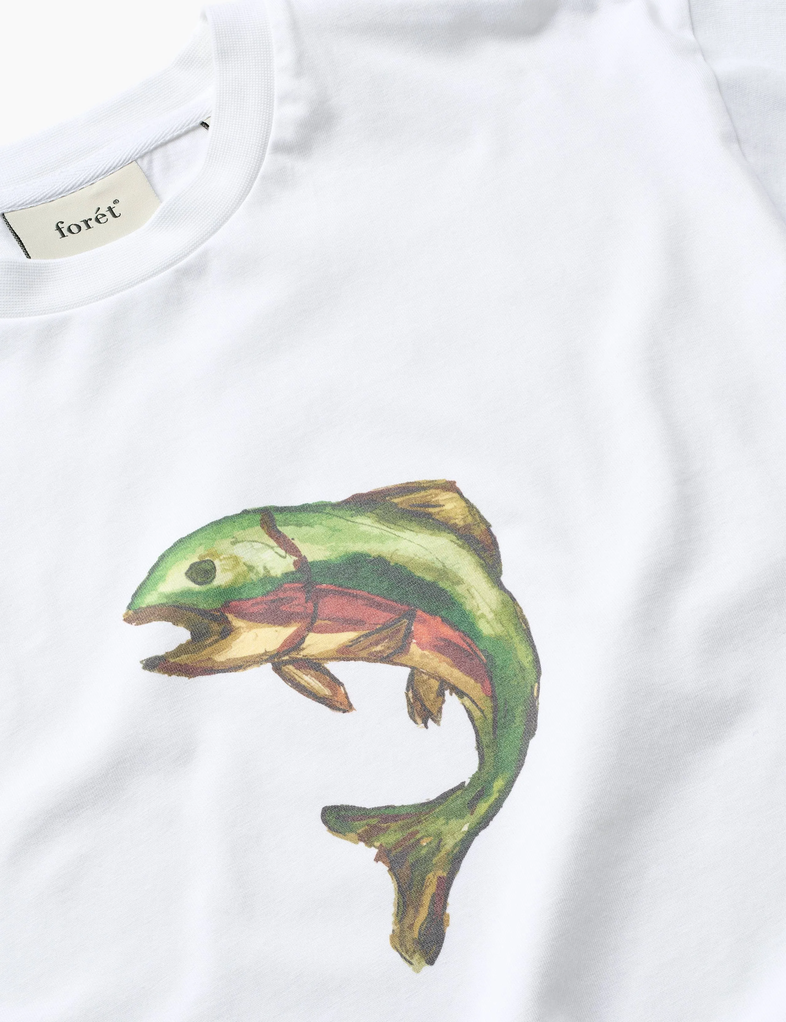 CATCH T-SHIRT - WHITE sold by Foret product image thumbnail 3