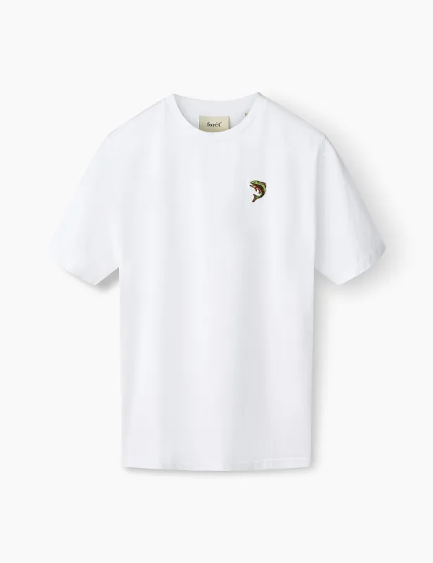 FISH T-SHIRT - WHITE made by Foret