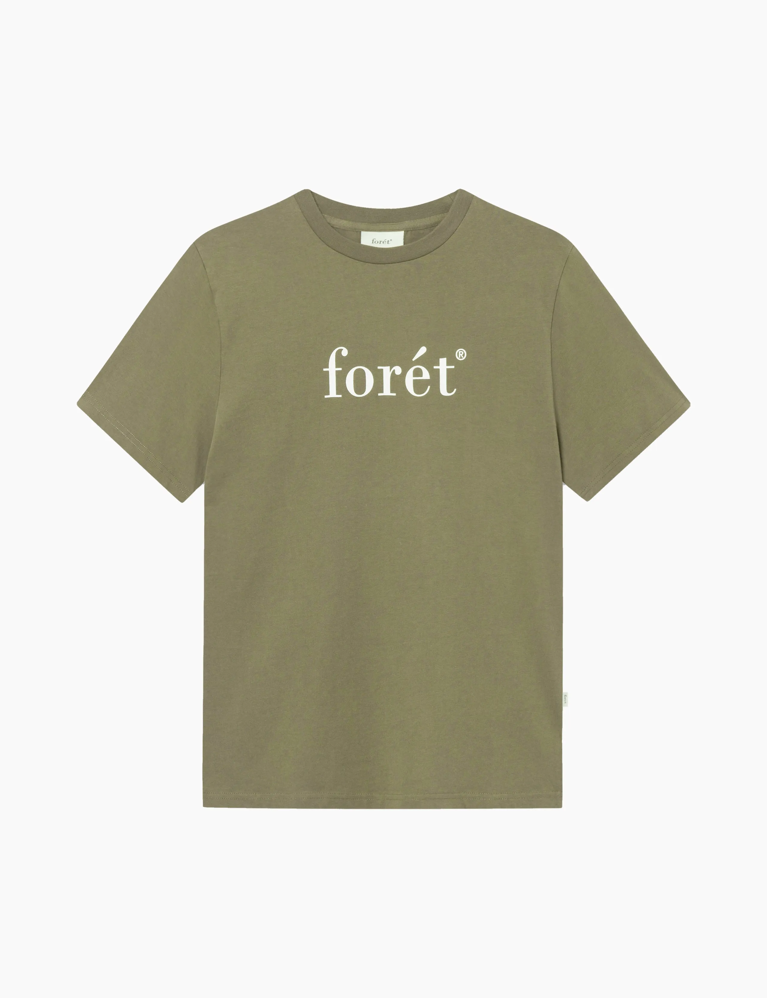AMBER T-SHIRT - ARMY/CLOUD sold by Foret