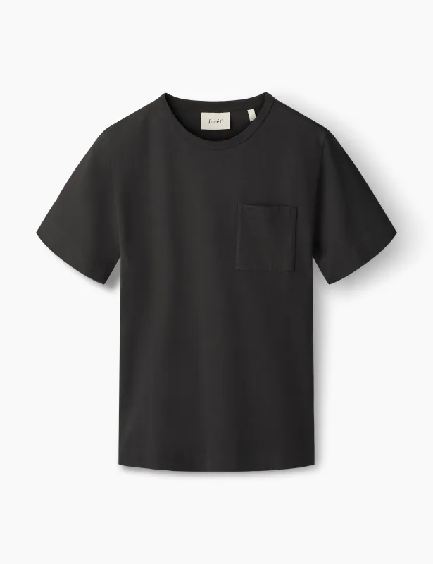 PLANET T-SHIRT - BLACK sold by Foret