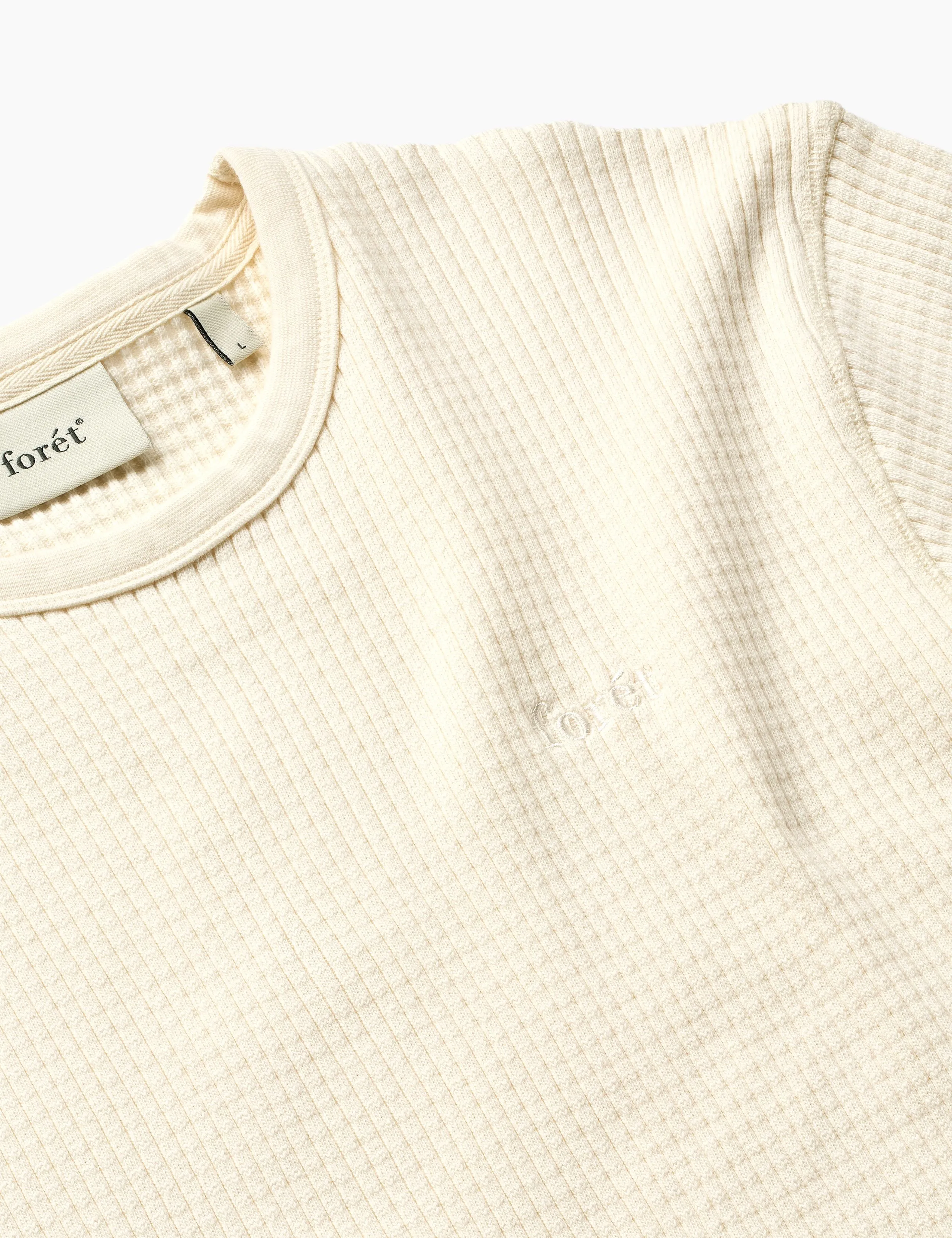 RIB LONGSLEEVE - CLOUD sold by Foret product image thumbnail 3