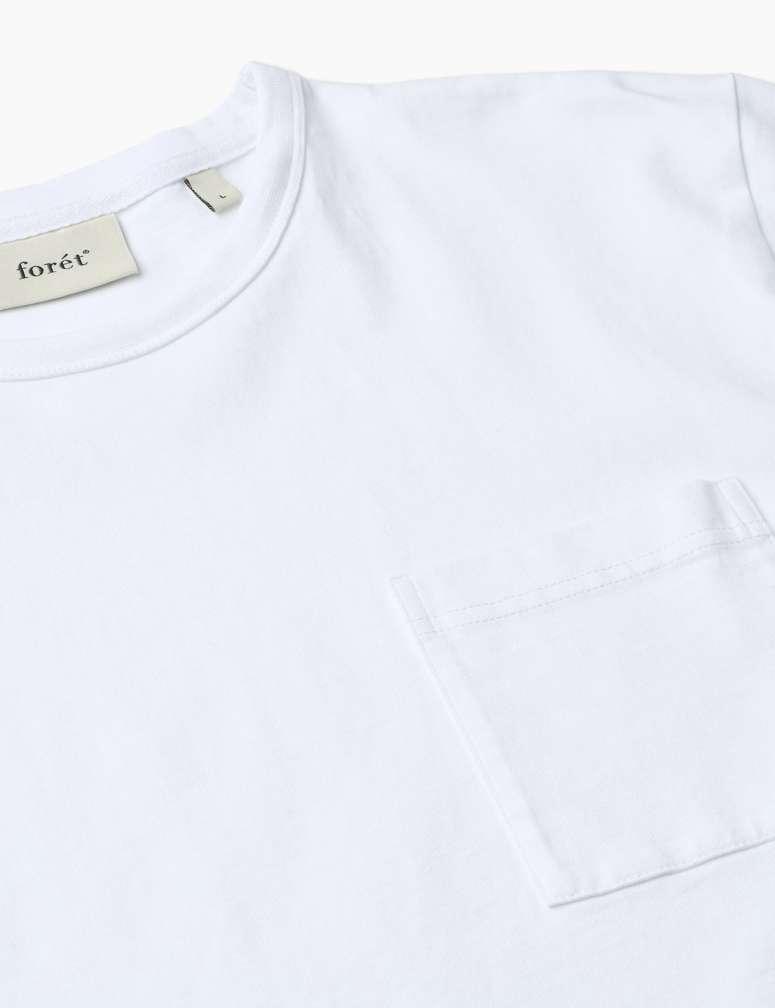 PLANET T-SHIRT - WHITE sold by Foret product image thumbnail 3