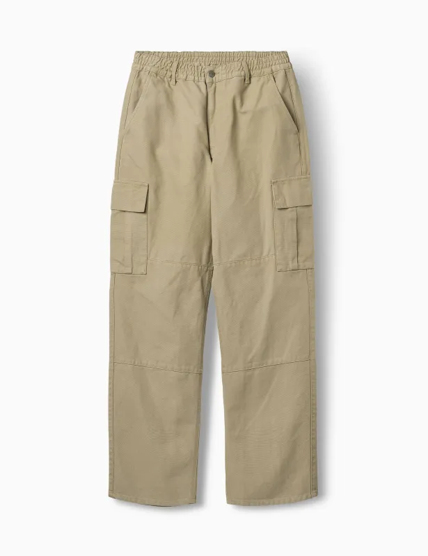 CLAY CARGO PANTS - KHAKI sold by Foret