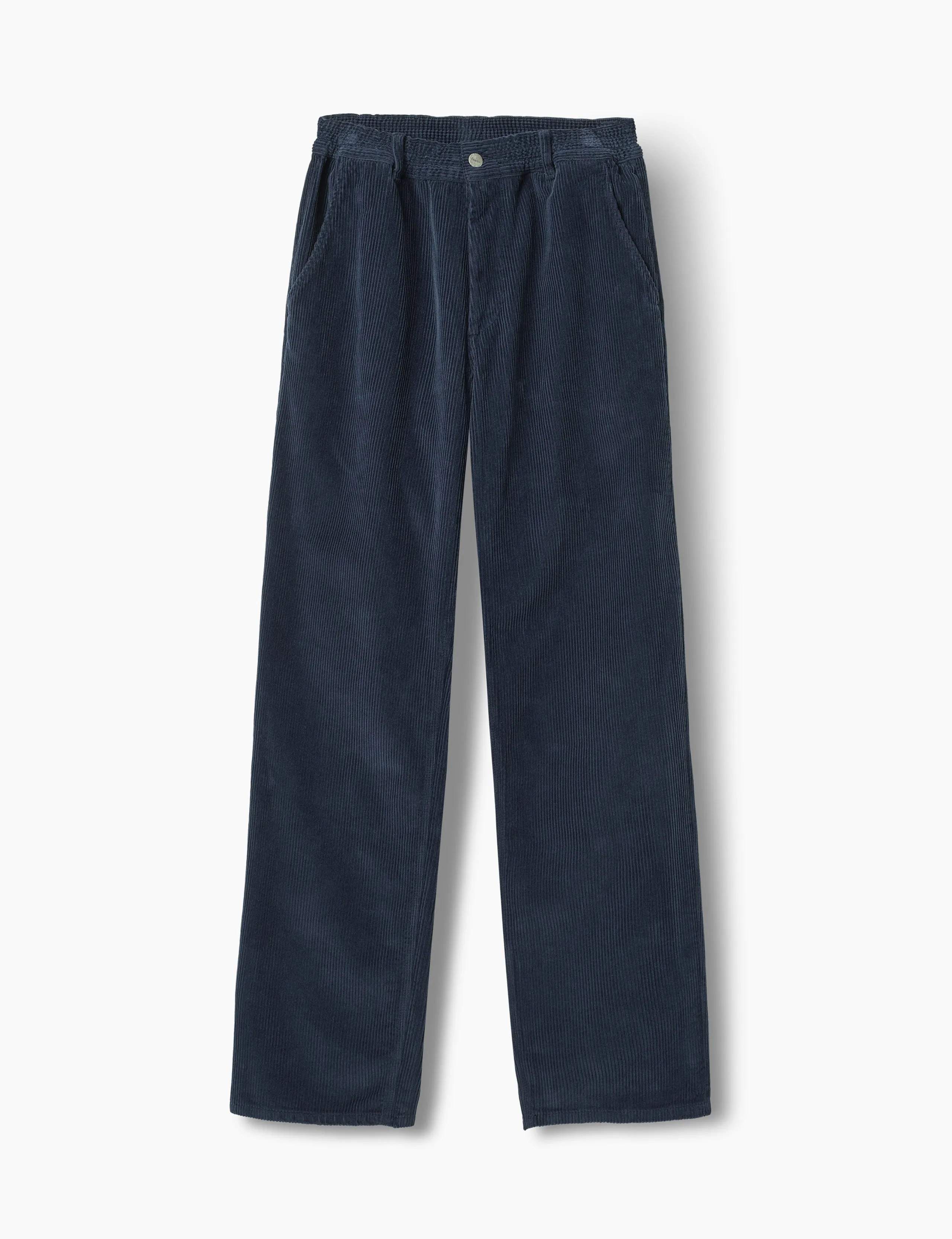 CLAY CORDUROY PANTS - NAVY sold by Foret