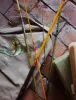 WOOD EMBROIDERY OVERSHIRT - KHAKI sold by Foret