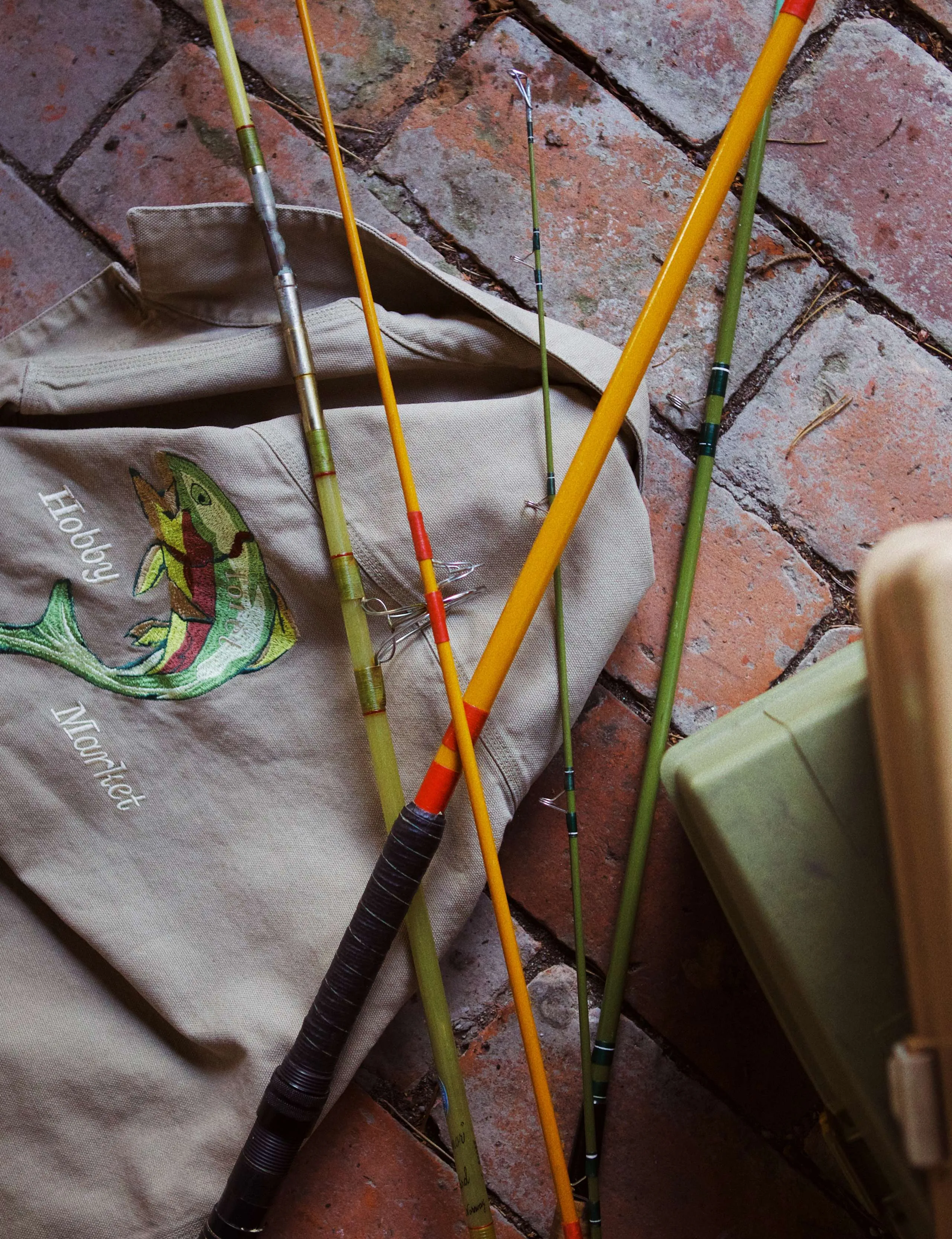 WOOD EMBROIDERY OVERSHIRT - KHAKI sold by Foret product image thumbnail 4