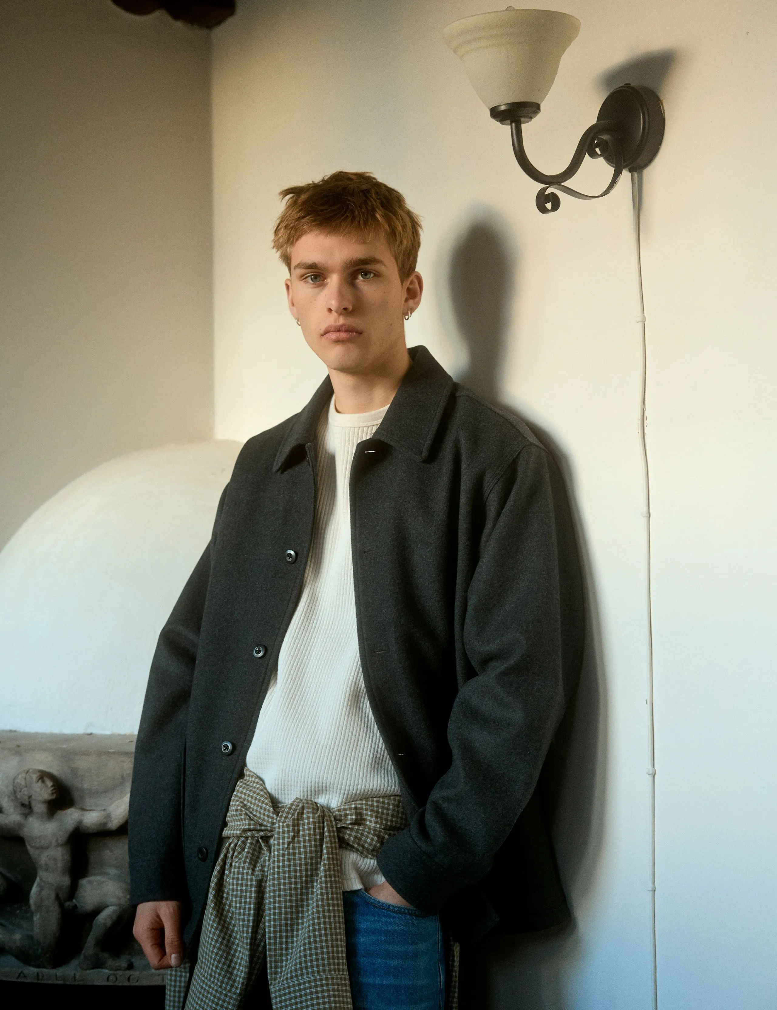 CAVE WOOL JACKET - BLACK sold by Foret product image thumbnail 2