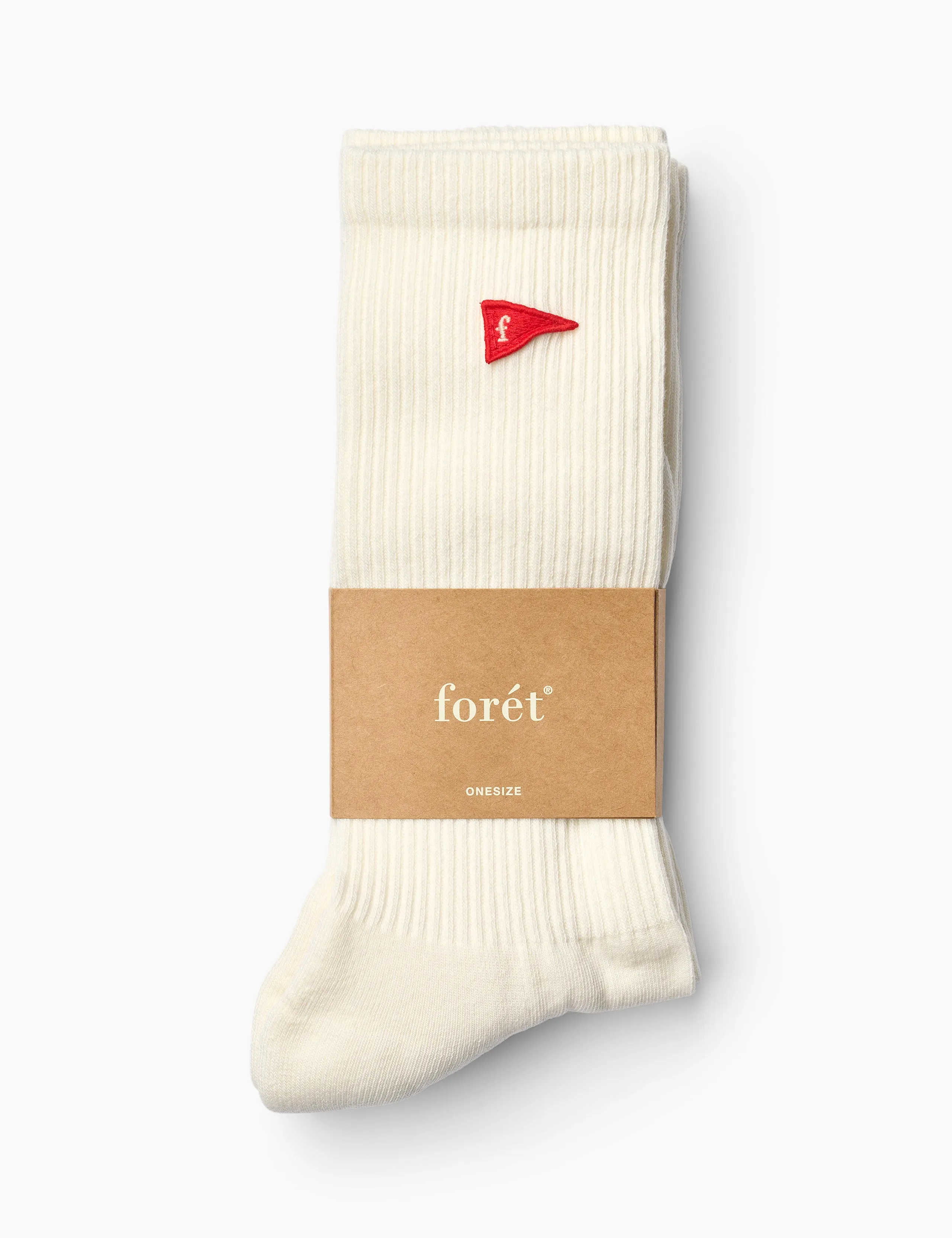 FLAG SOCKS - 2-PACK - CLOUD sold by Foret product image thumbnail 3