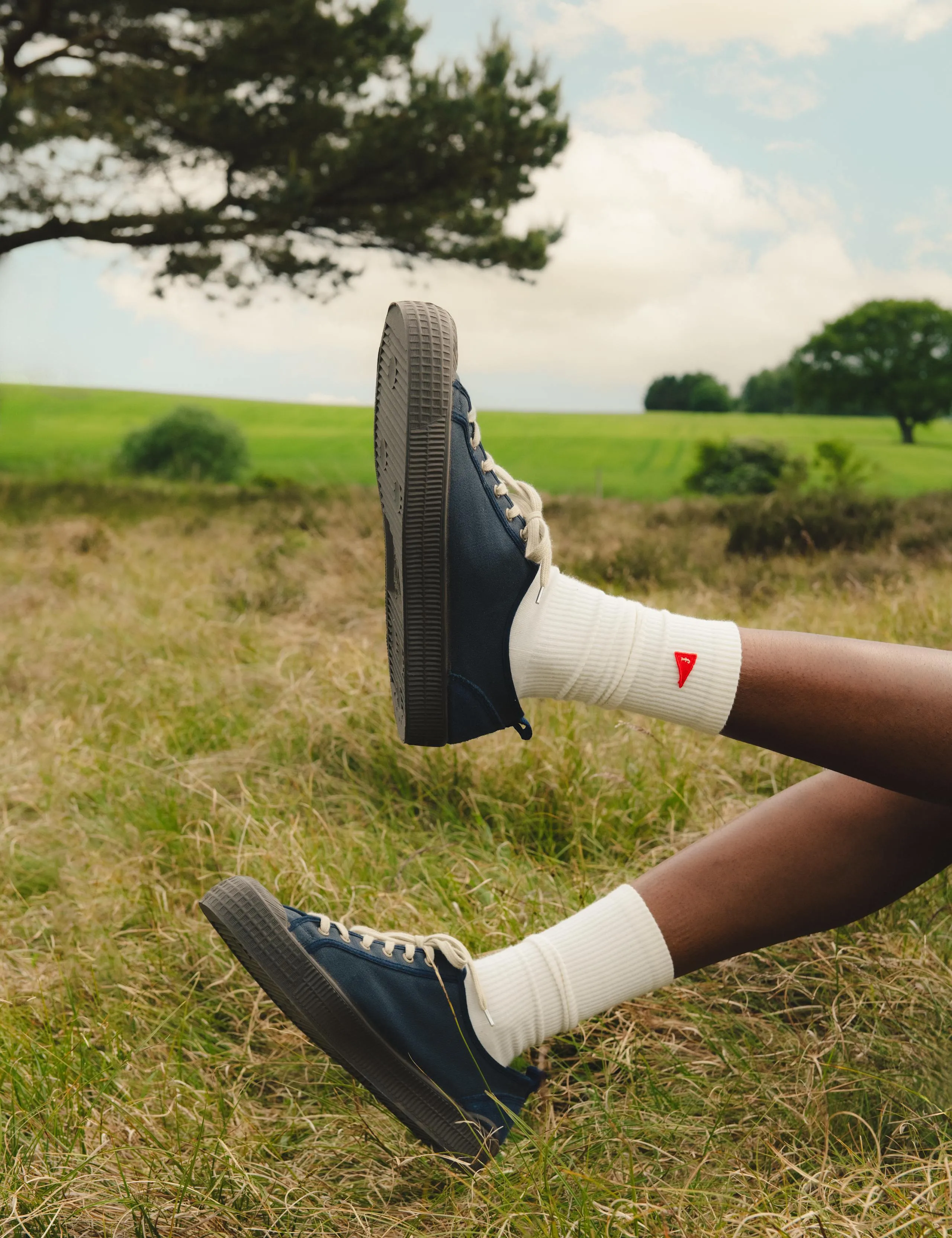 FLAG SOCKS - 2-PACK - CLOUD sold by Foret product image thumbnail 2