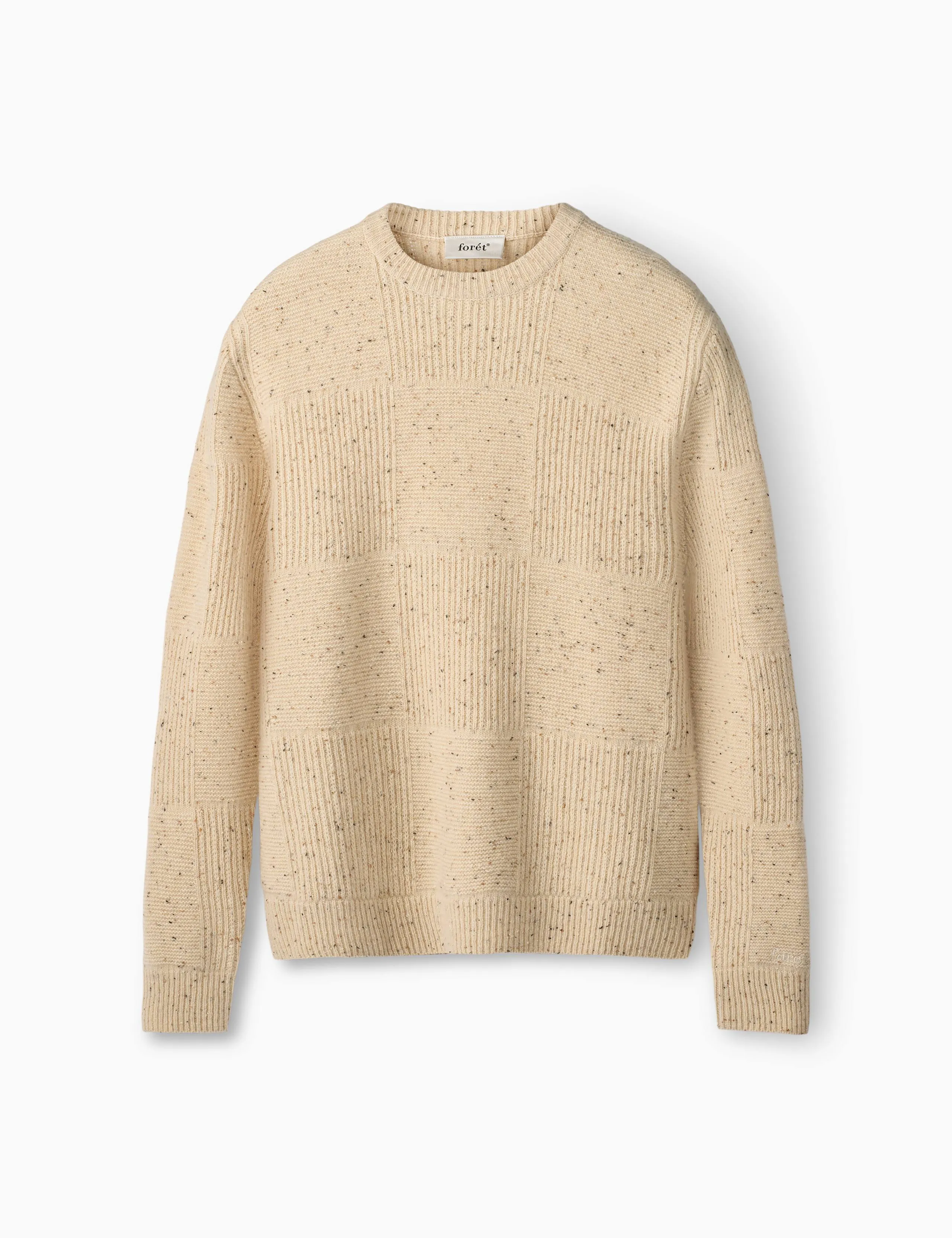 ORBIT WOOL KNIT - CLOUD sold by Foret