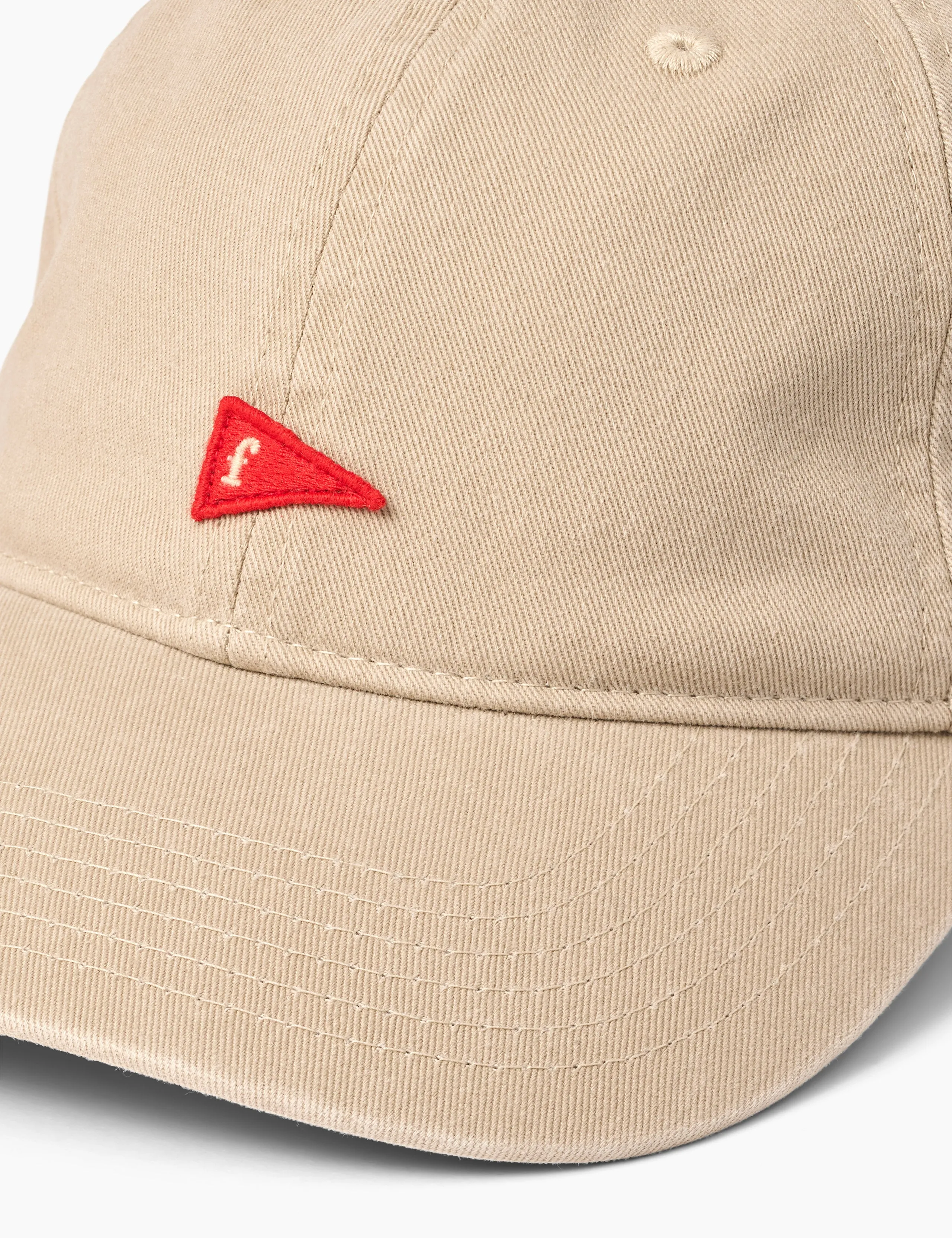FLAG WASHED CAP - KHAKI sold by Foret product image thumbnail 2