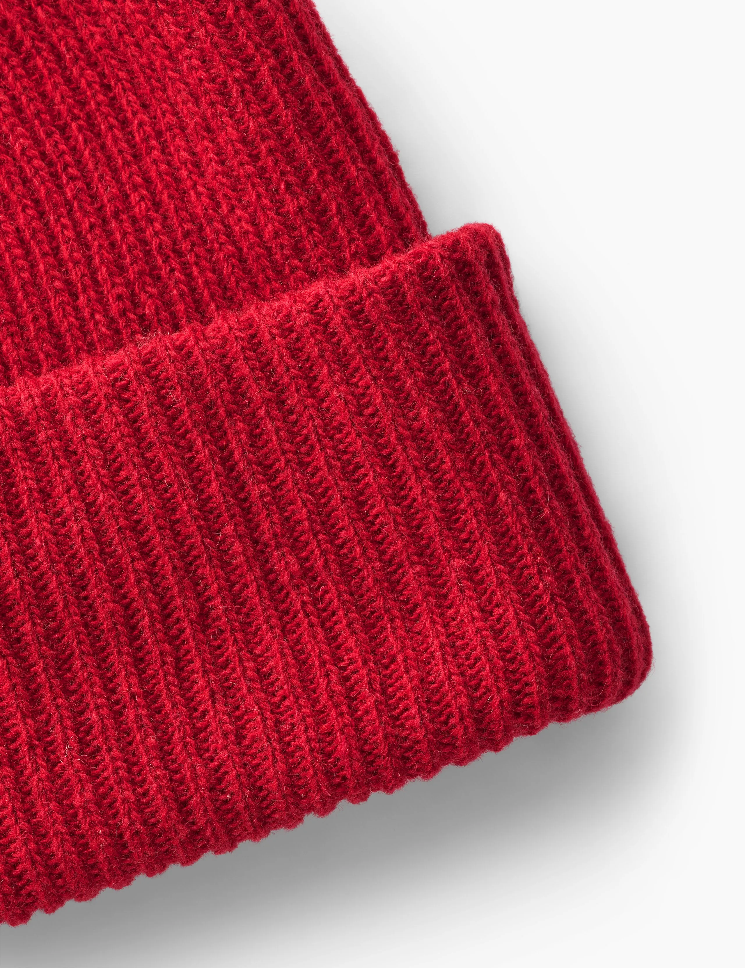 RELAX RIB BEANIE - RED sold by Foret product image thumbnail 3