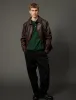 SUNRAY LEATHER JACKET - BROWN sold by Foret