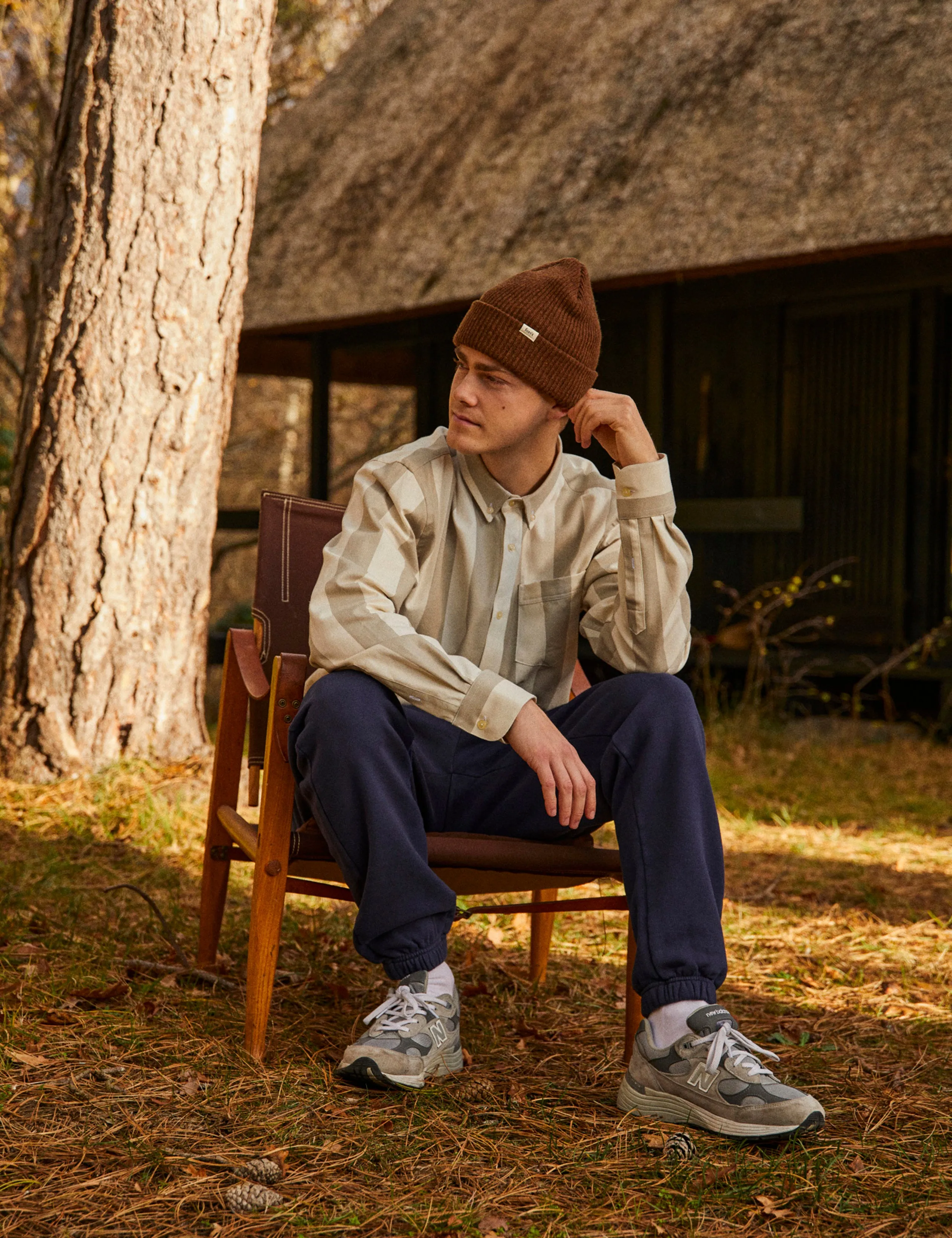 FOREST BEANIE - BROWN sold by Foret product image thumbnail 2