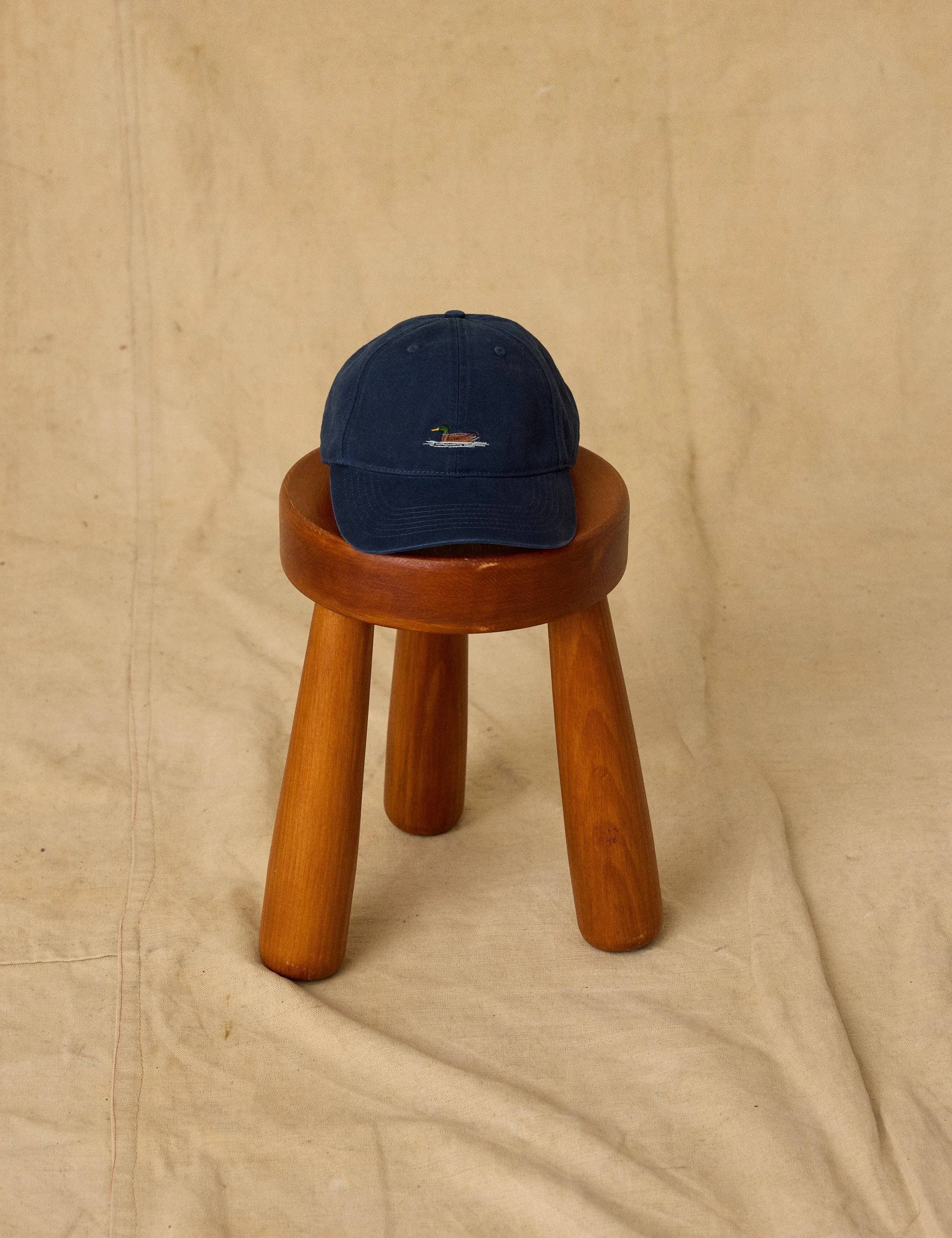 DUCK WASHED CAP - NAVY sold by Foret product image thumbnail 2