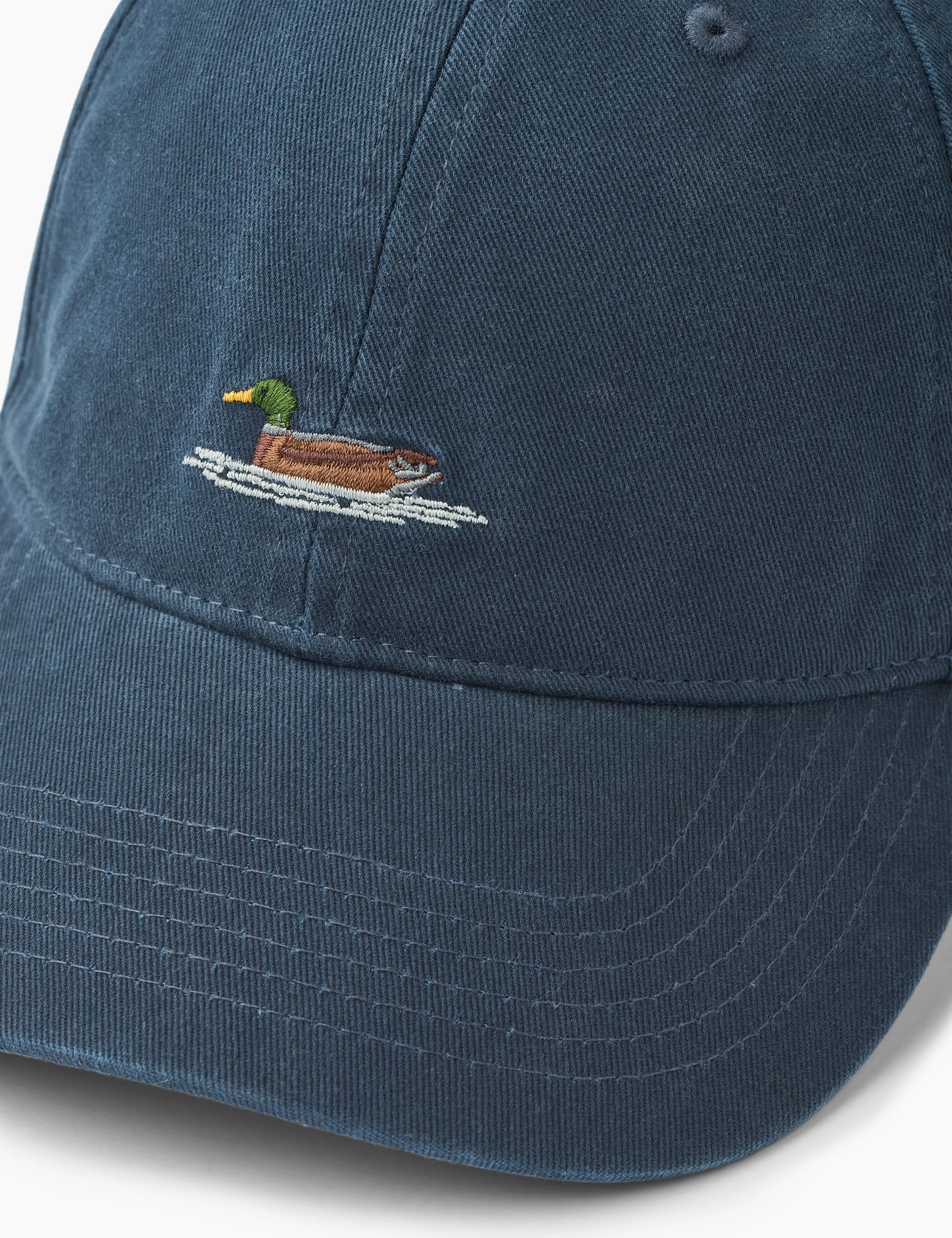 DUCK WASHED CAP - NAVY sold by Foret product image thumbnail 3