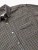 CREEK FLANNEL SHIRT - BURNT KHAKI/NAVY sold by Foret