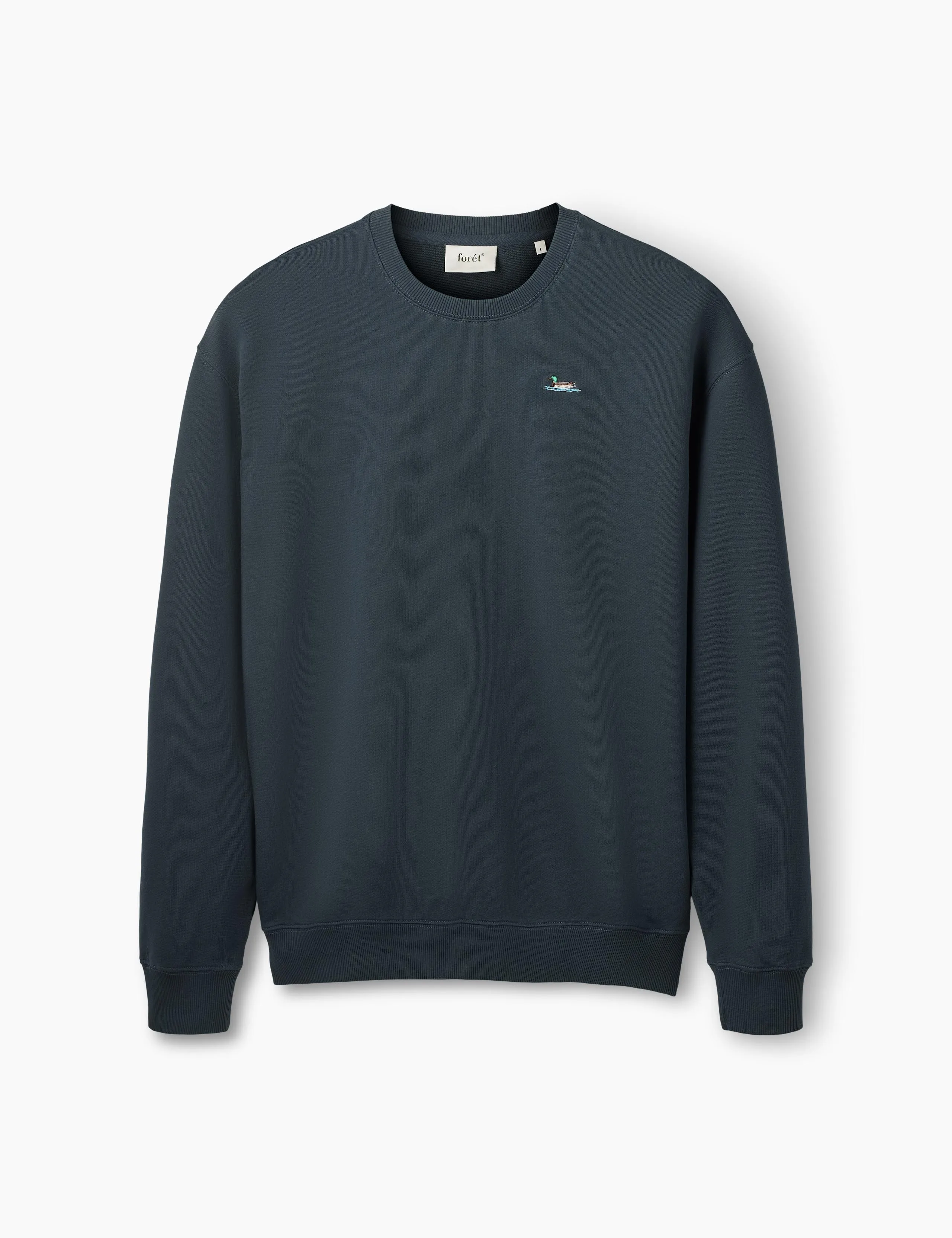 DUCK SWEATSHIRT - NAVY sold by Foret