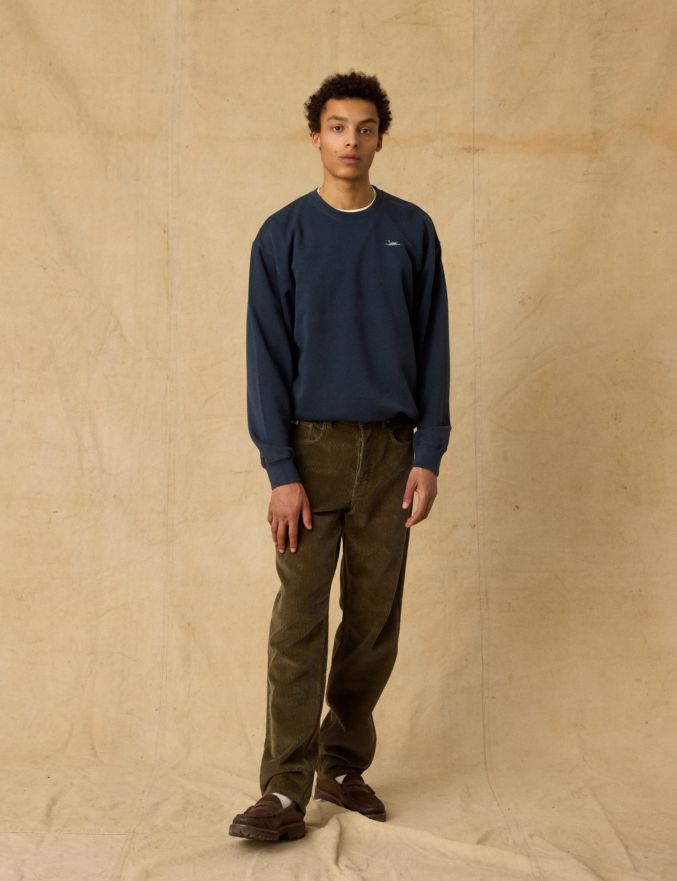 DUCK SWEATSHIRT - NAVY sold by Foret product image thumbnail 2