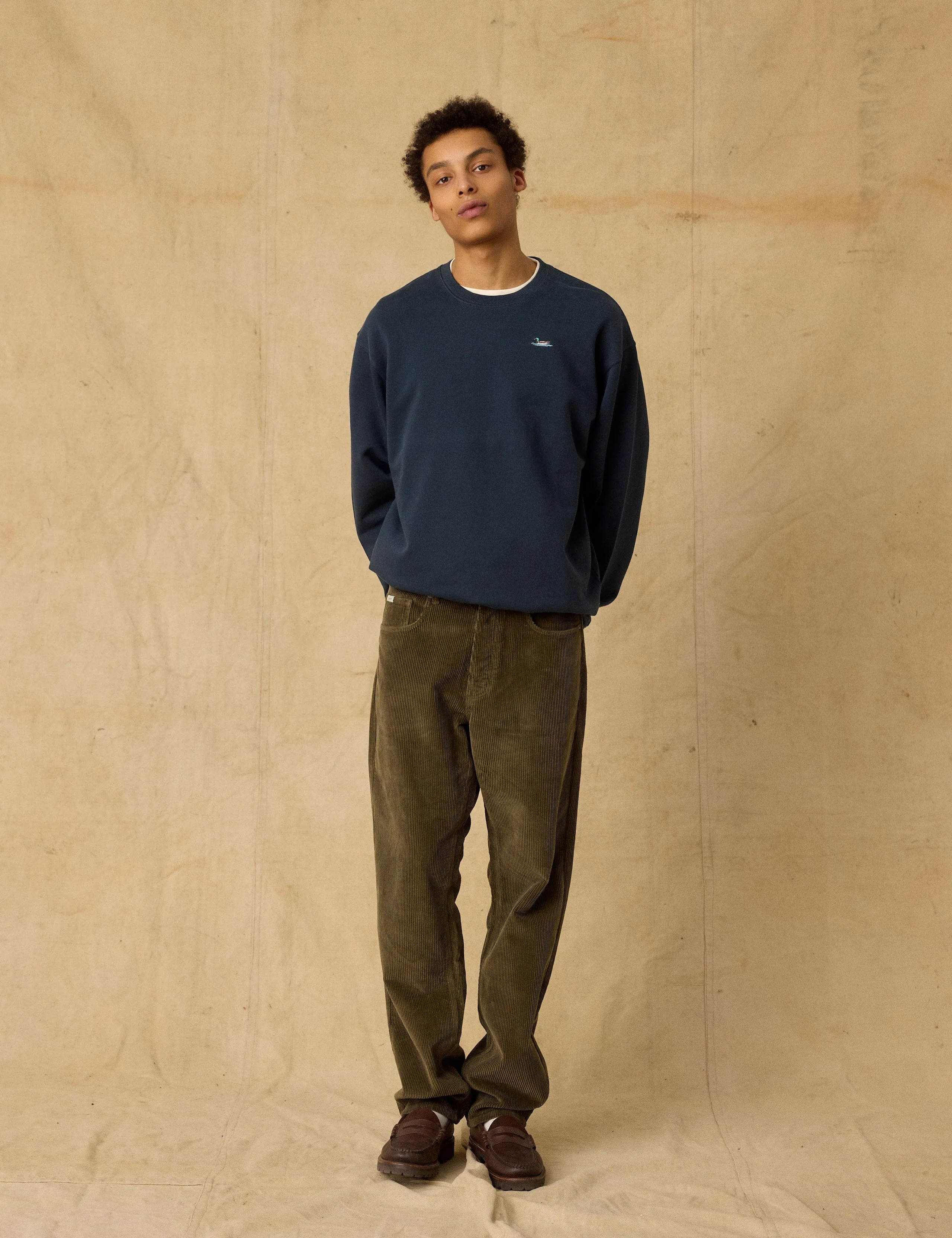 DUCK SWEATSHIRT - NAVY sold by Foret product image thumbnail 3
