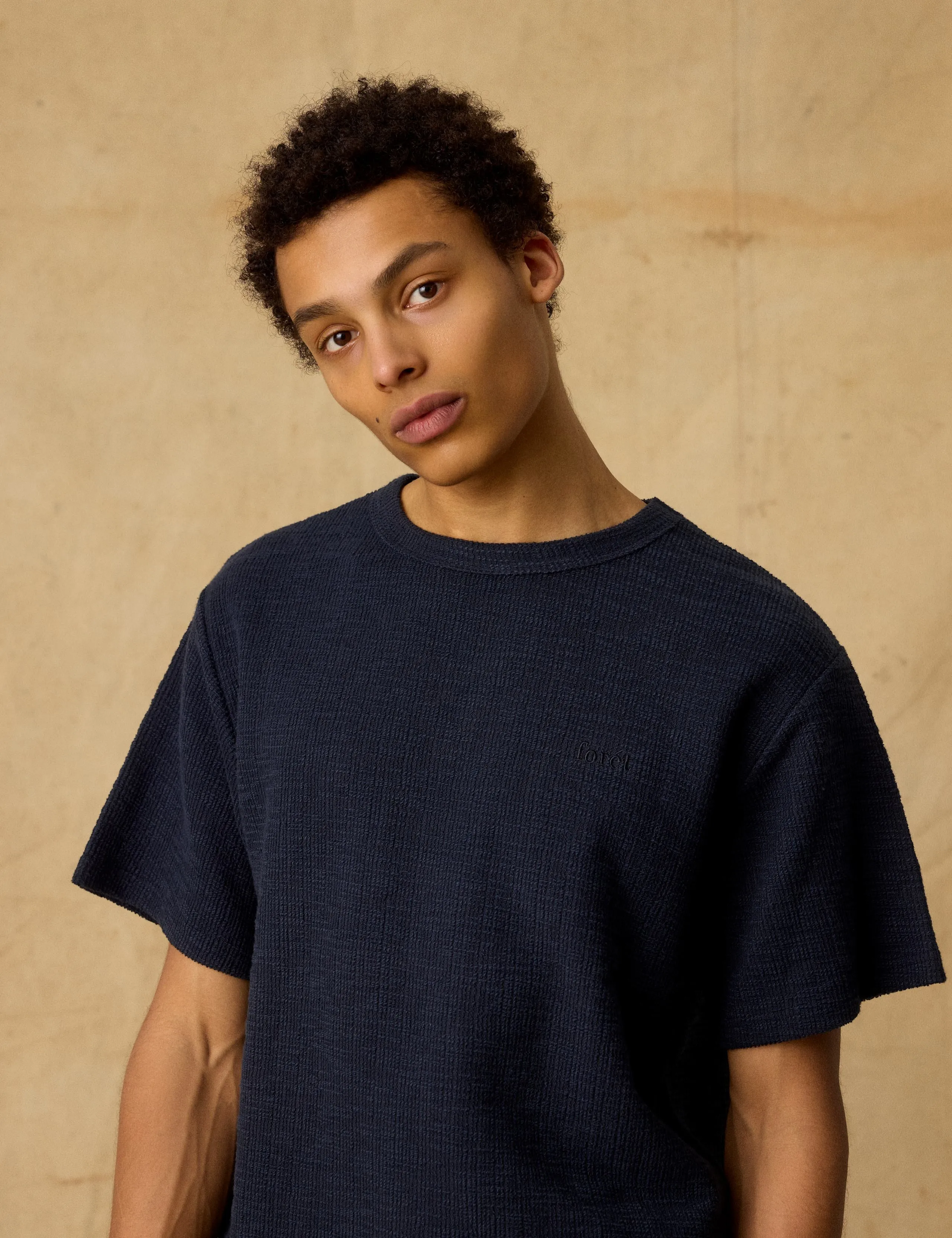 WILLOW T-SHIRT - NAVY sold by Foret product image thumbnail 3
