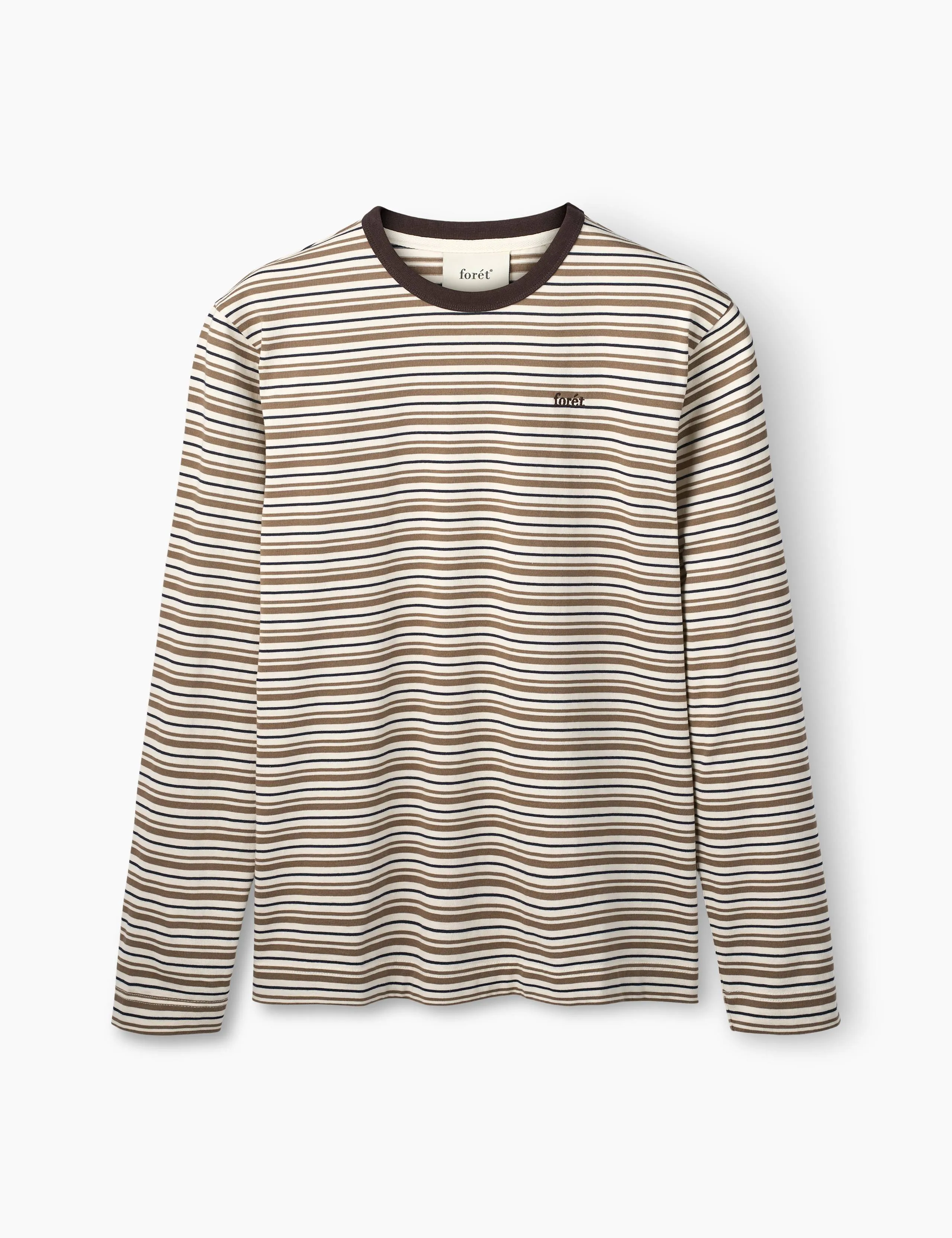 LOCH LONGSLEEVE - EARTH STRIPE sold by Foret