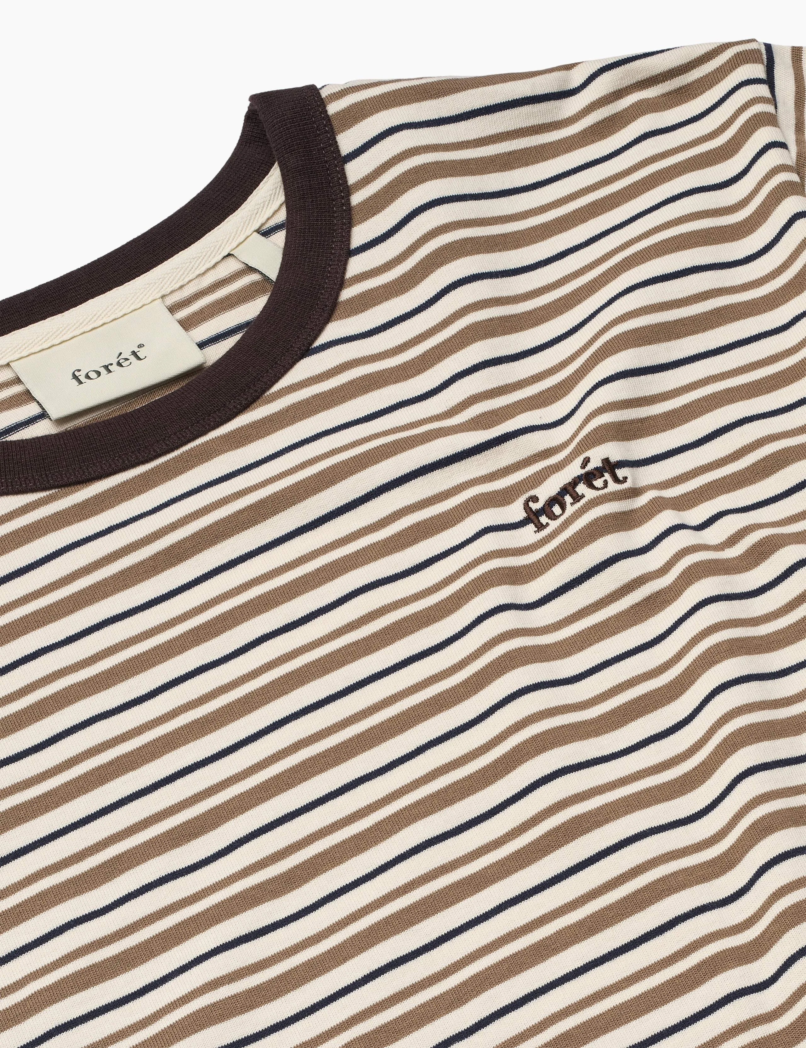 LOCH LONGSLEEVE - EARTH STRIPE sold by Foret product image thumbnail 3
