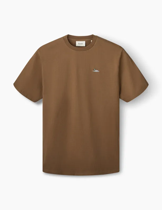 DUCK T-SHIRT - EARTH sold by Foret