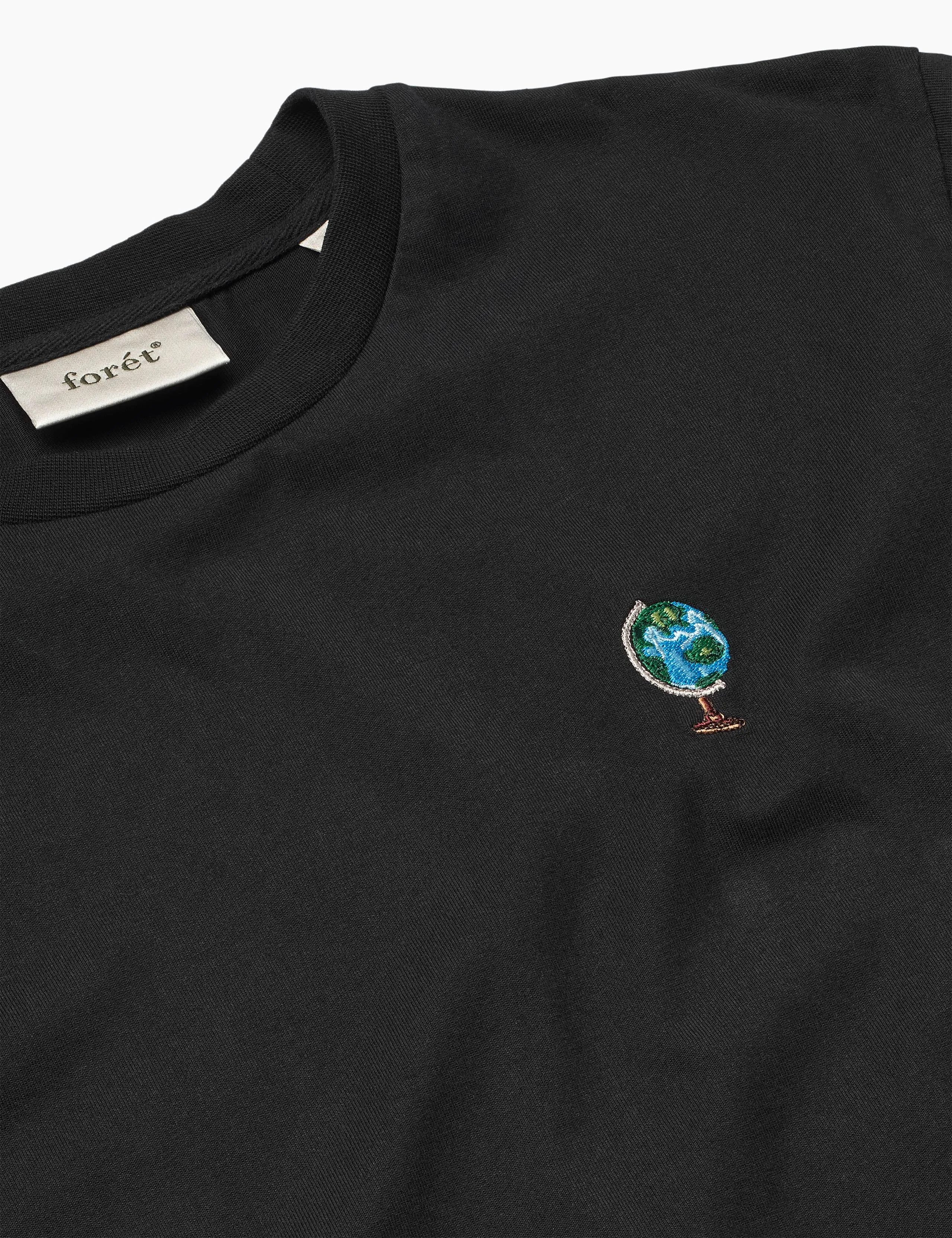 GLOBUS T-SHIRT - BLACK sold by Foret product image thumbnail 2