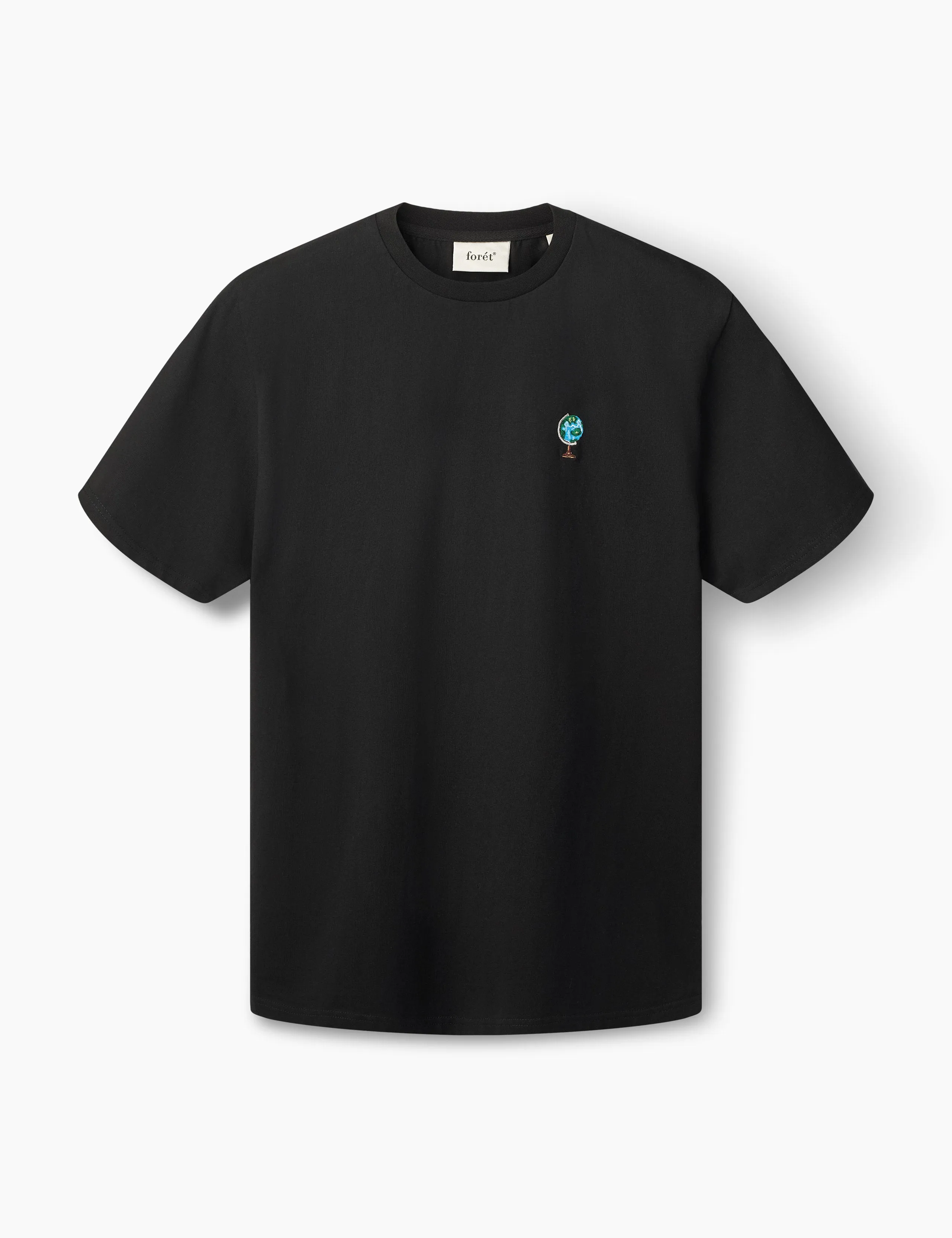 GLOBUS T-SHIRT - BLACK sold by Foret