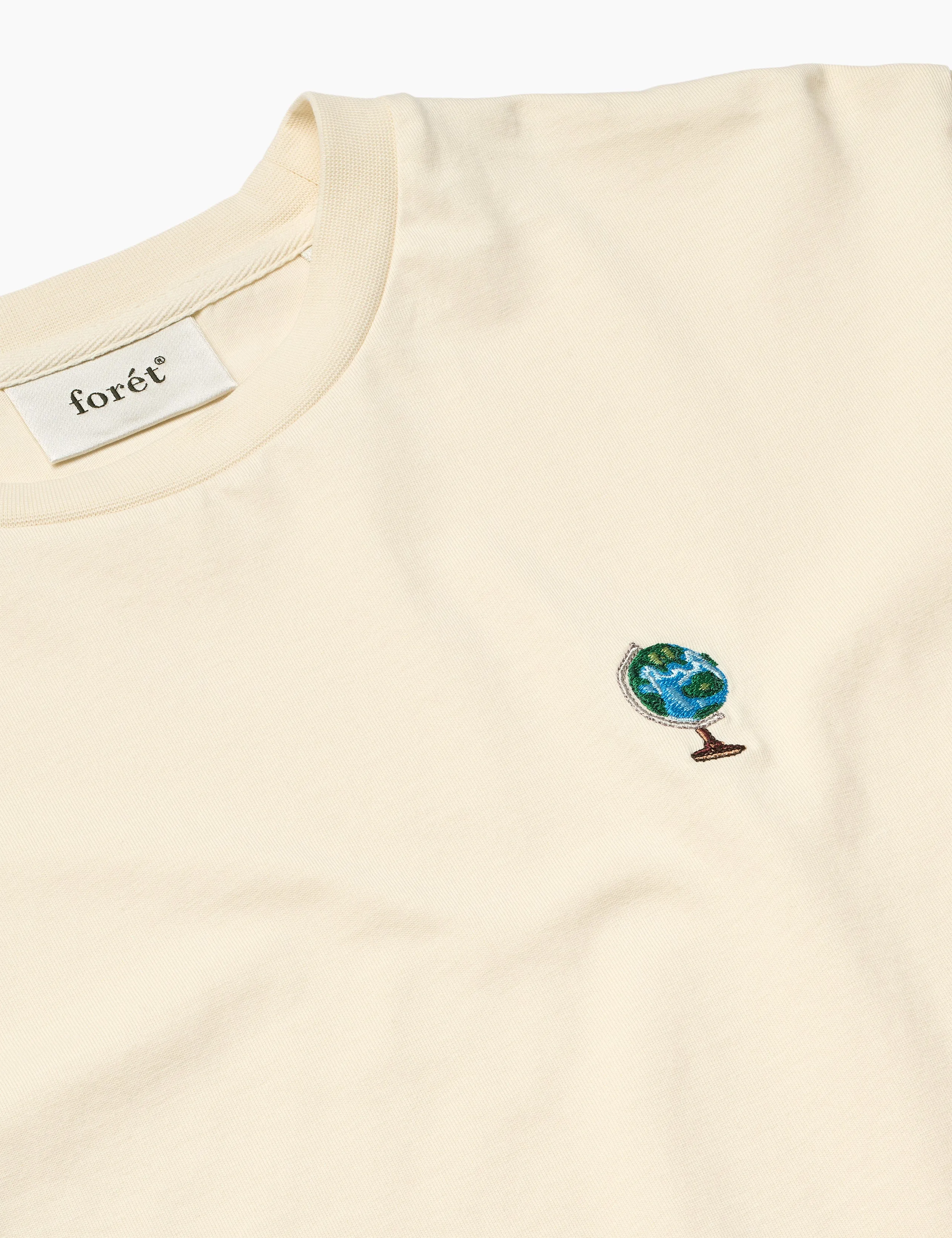 GLOBUS T-SHIRT - CLOUD sold by Foret product image thumbnail 4