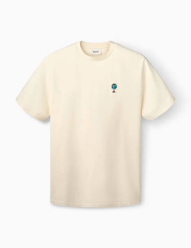 GLOBUS T-SHIRT - CLOUD sold by Foret