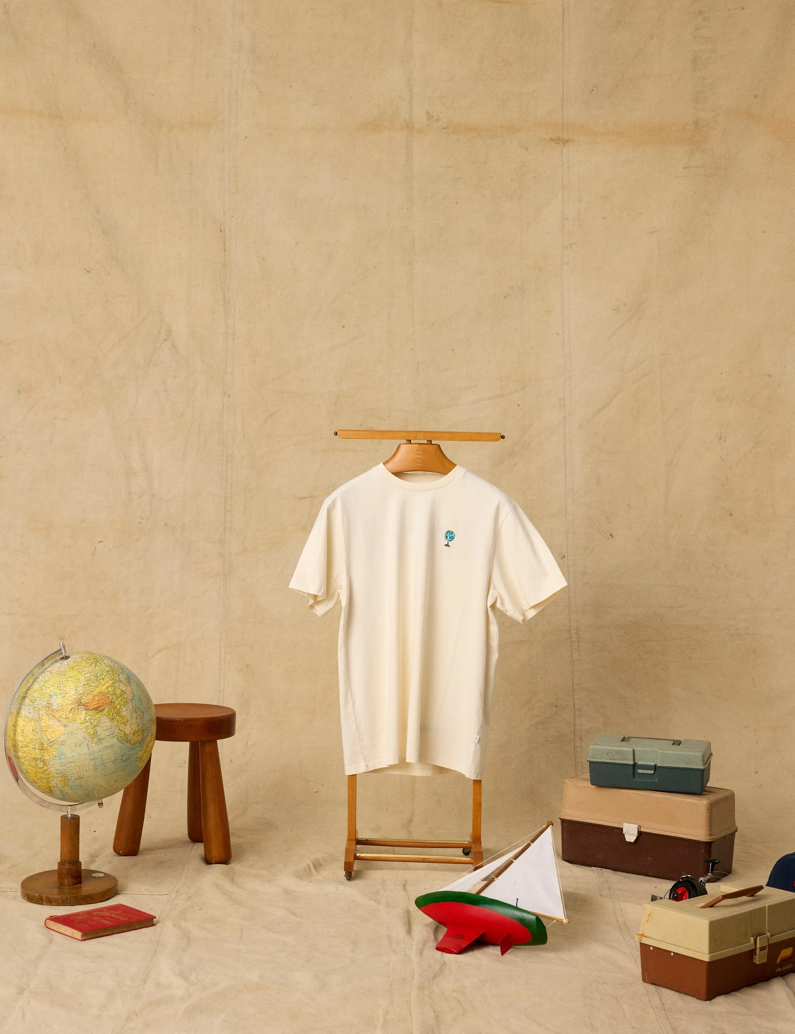 GLOBUS T-SHIRT - CLOUD sold by Foret product image thumbnail 3