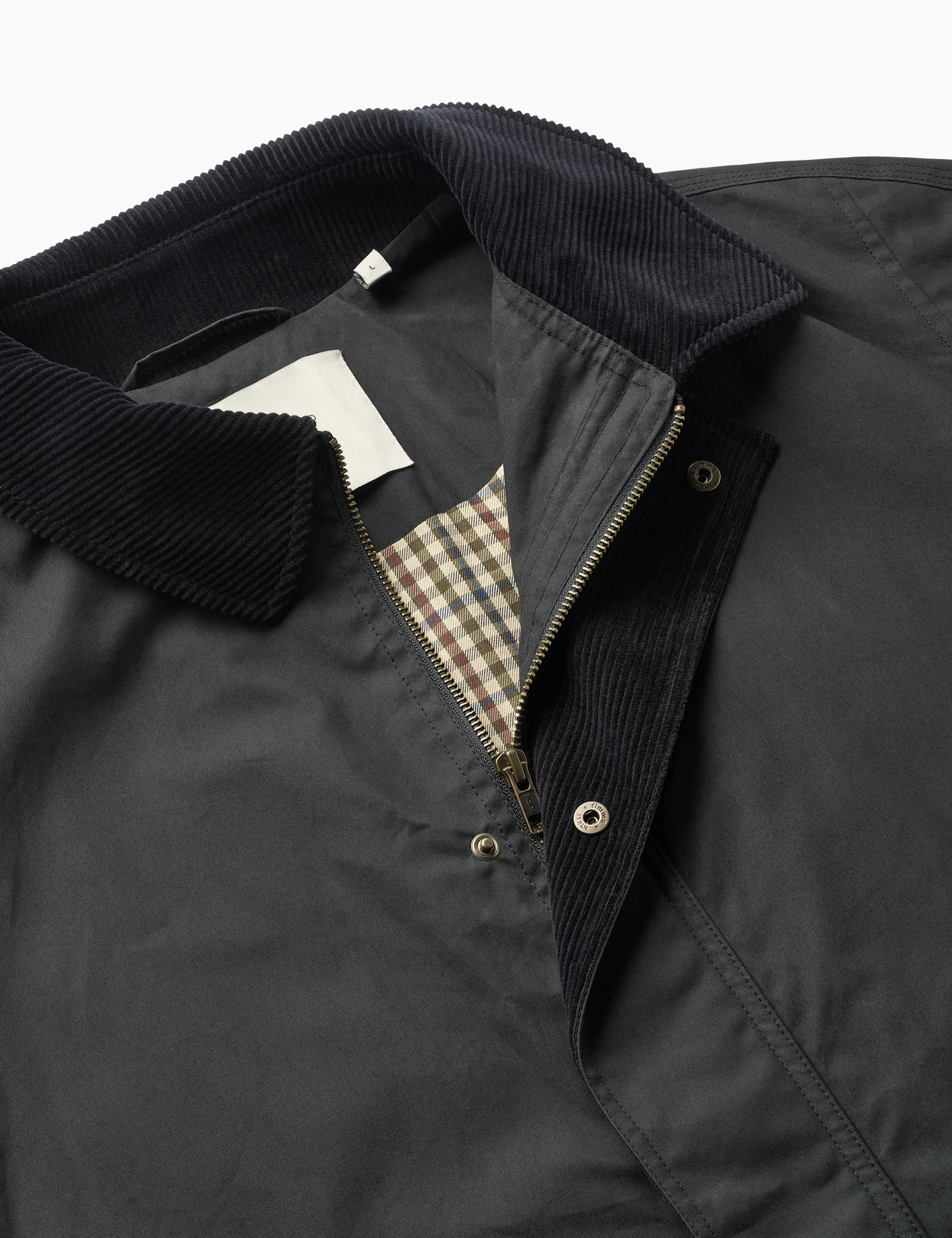 ASPEN OILSKIN JACKET - BLACK sold by Foret product image thumbnail 3