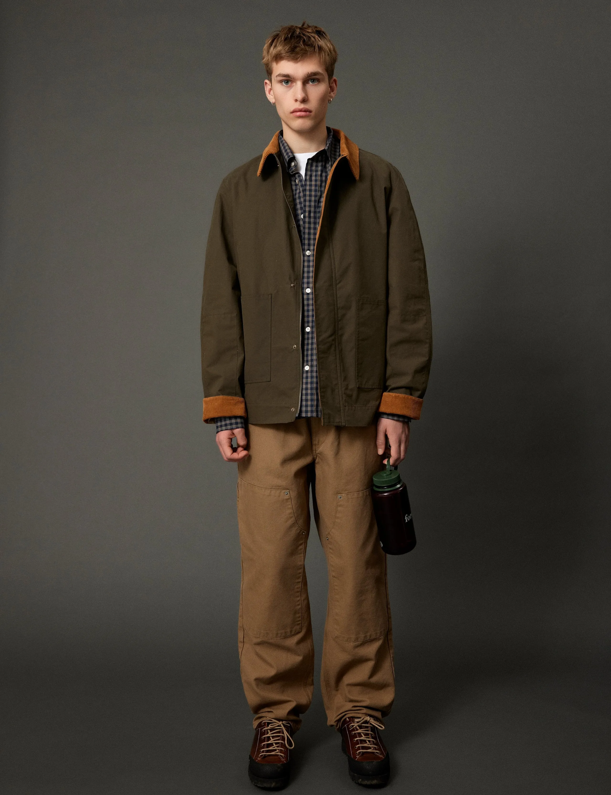 ASPEN OILSKIN JACKET - ARMY sold by Foret product image thumbnail 2