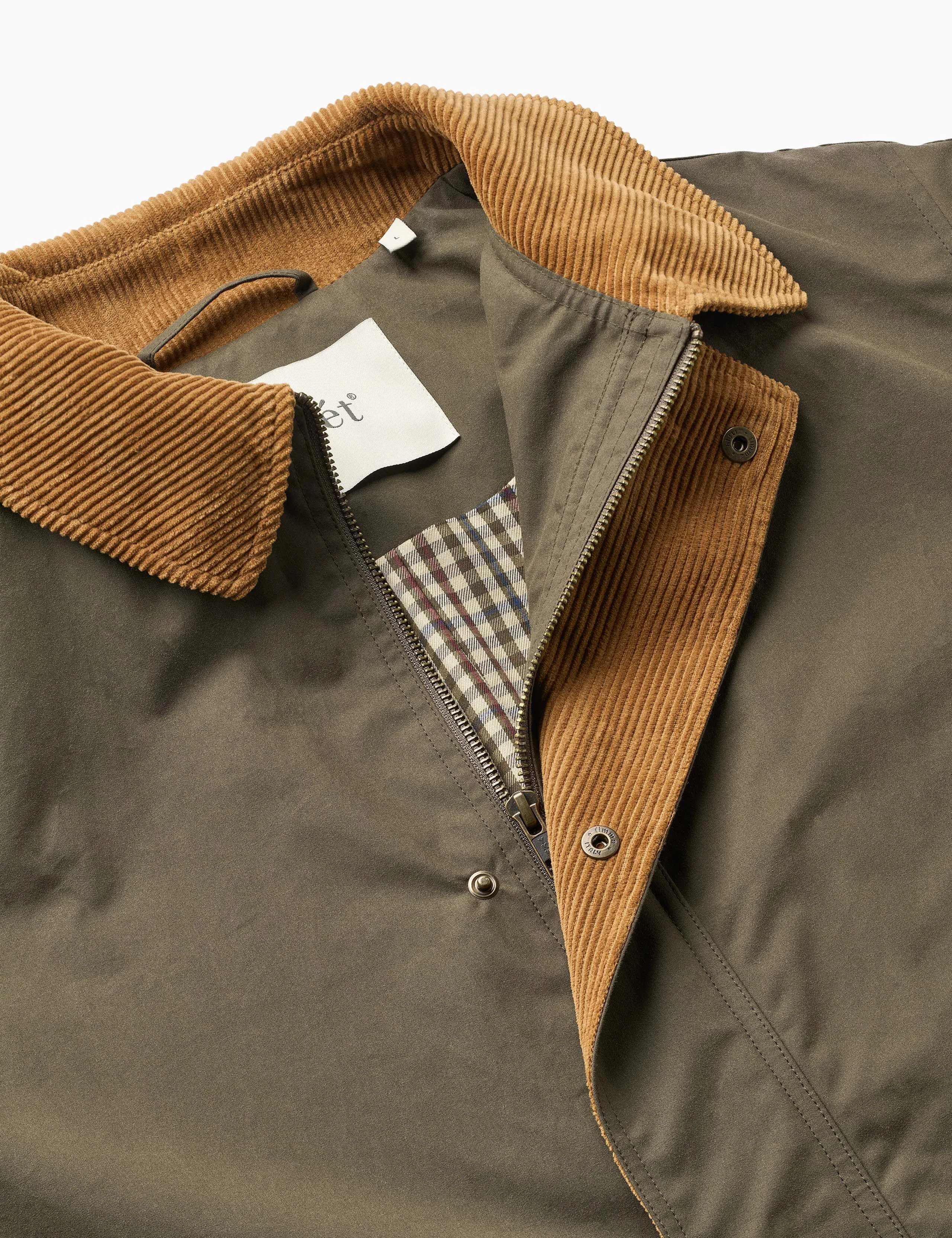 ASPEN OILSKIN JACKET - ARMY sold by Foret product image thumbnail 5