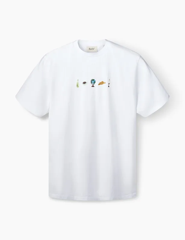 GEAR T-SHIRT - WHITE sold by Foret