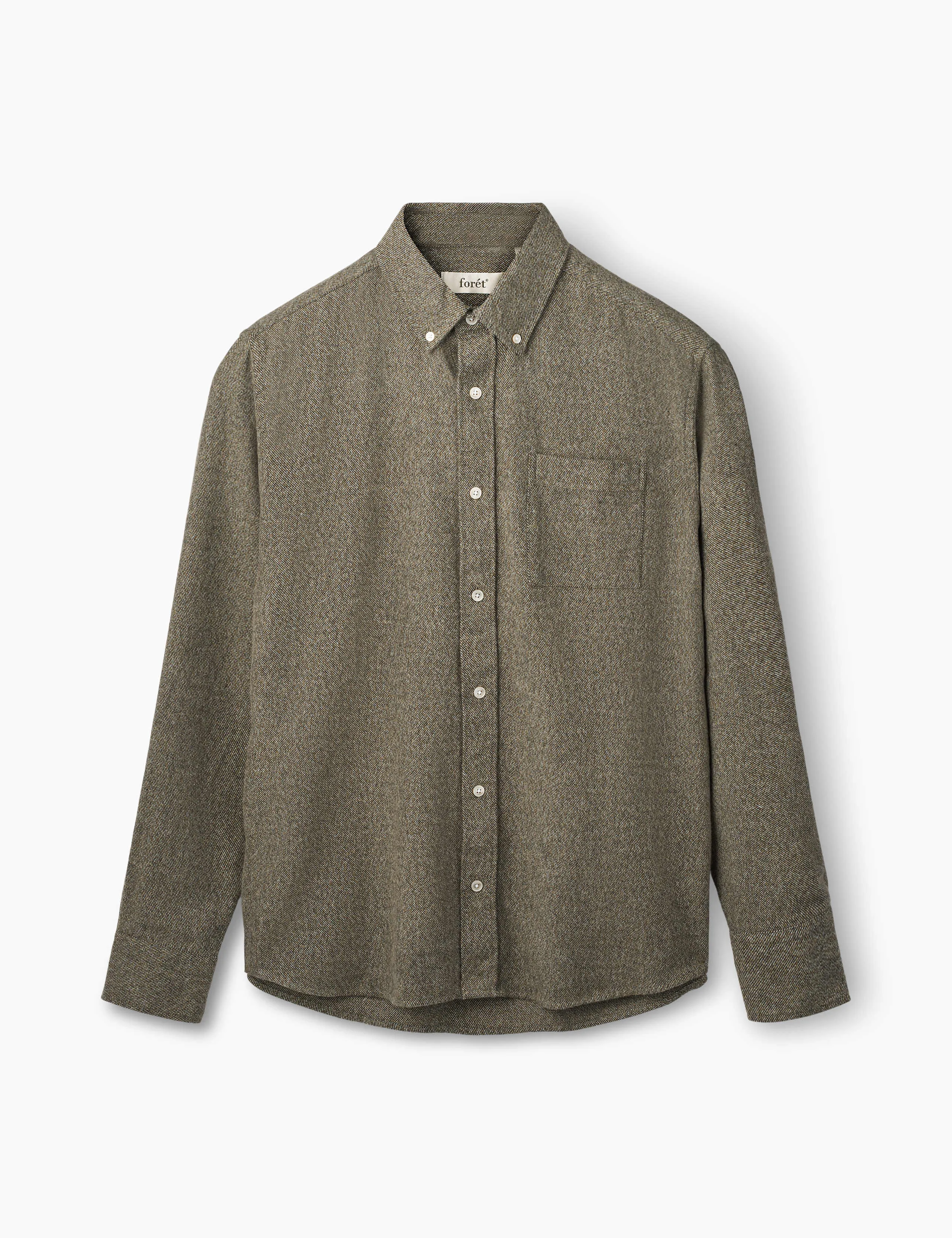 CREEK FLANNEL SHIRT - DARK PINE sold by Foret