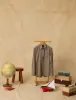 PLUTO CHECKED SHIRT - STONE/CLOUD sold by Foret